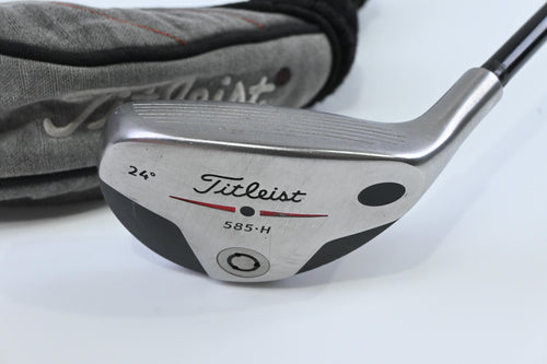 Titleist 585.H #4 Hybrid / 24 Degree / Firm Flex Orlimar Trimetal Shaft