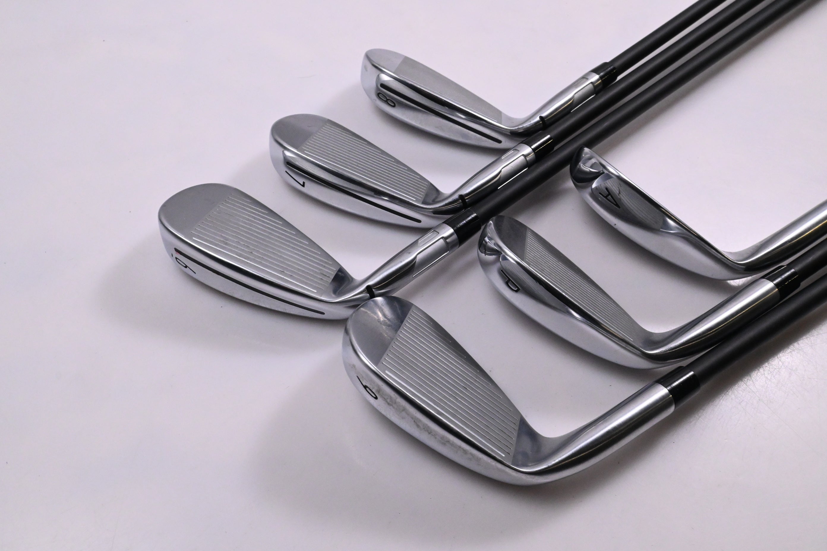 Taylormade Qi Max HL Irons / 6-PW+GW / Regular Flex KBS Reax 65 Shafts