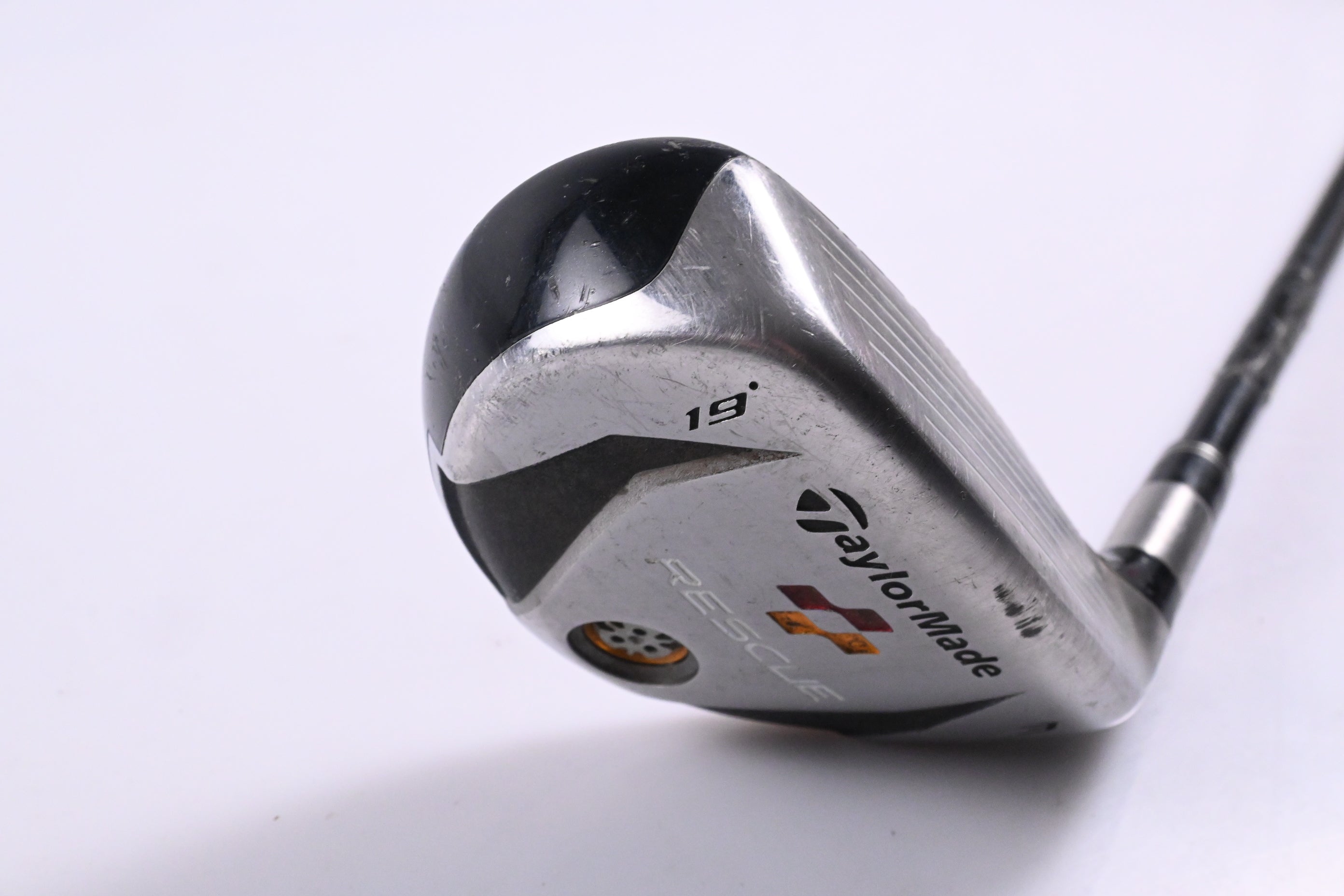 Taylormade Rescue 2009 #3 Hybrid / 19 Degree / Stiff Flex Aldila Reax 65 Shaft