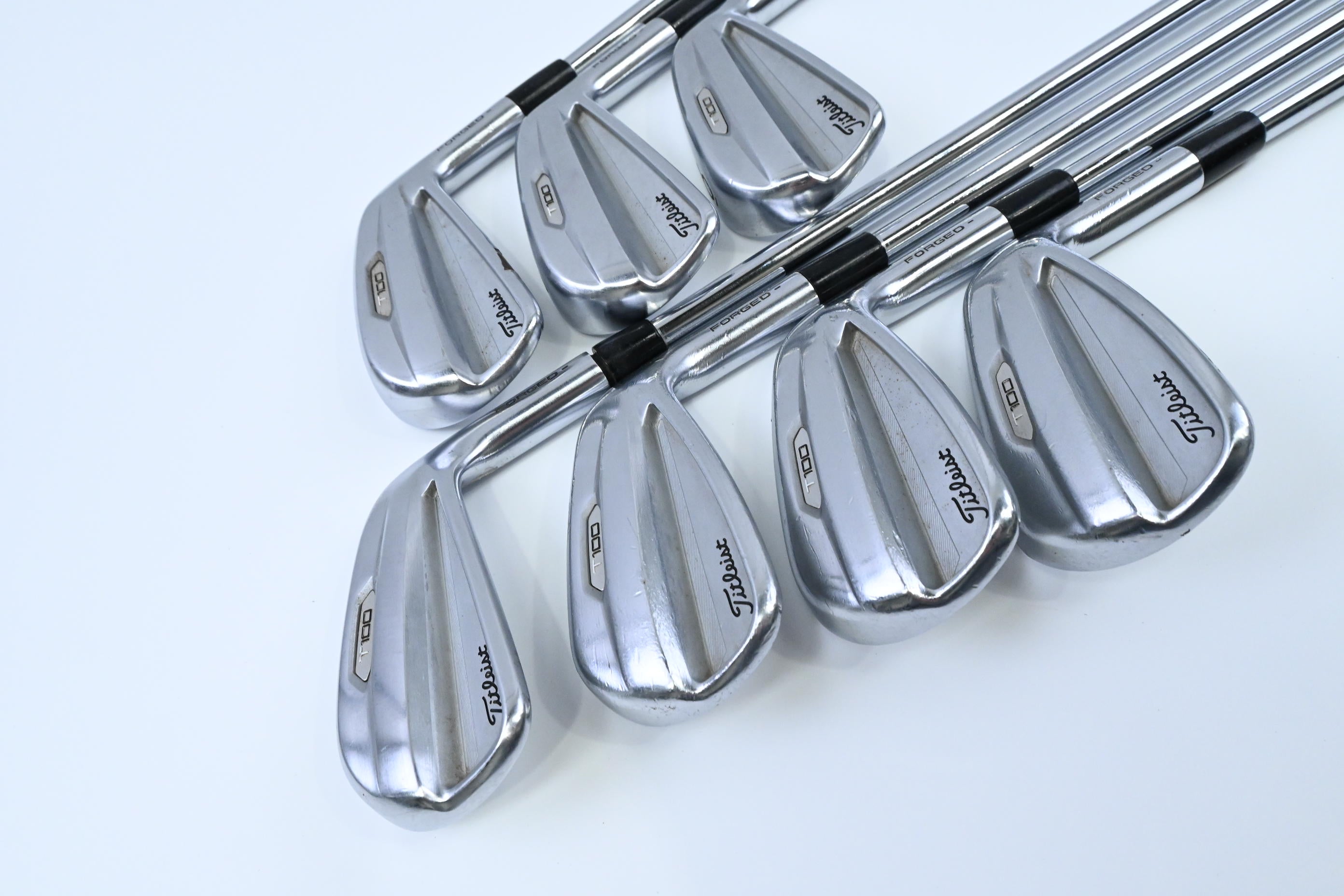 Titleist T100 2021 Irons / 4-PW / Stiff Flex Dynamic Gold S400 Shafts