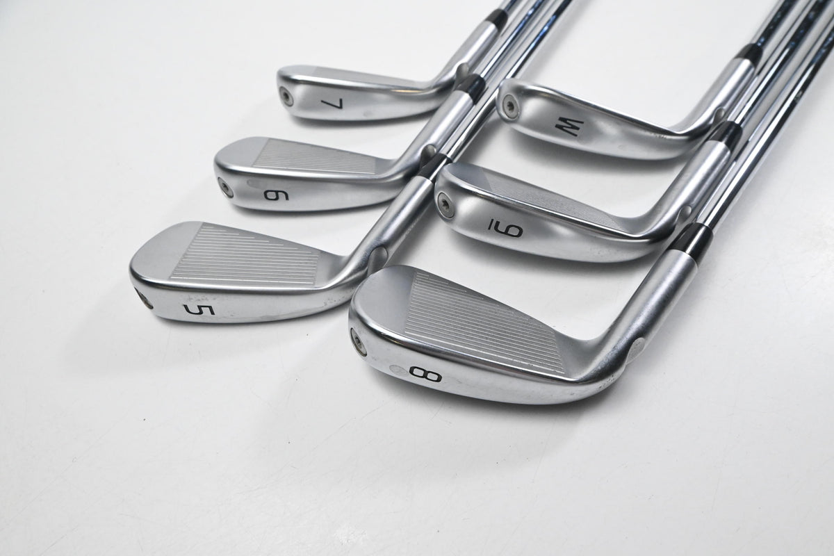 Ping i230 Irons / 5-PW / Black Dot / Stiff Flex Dynamic Gold 105 S300 Shafts