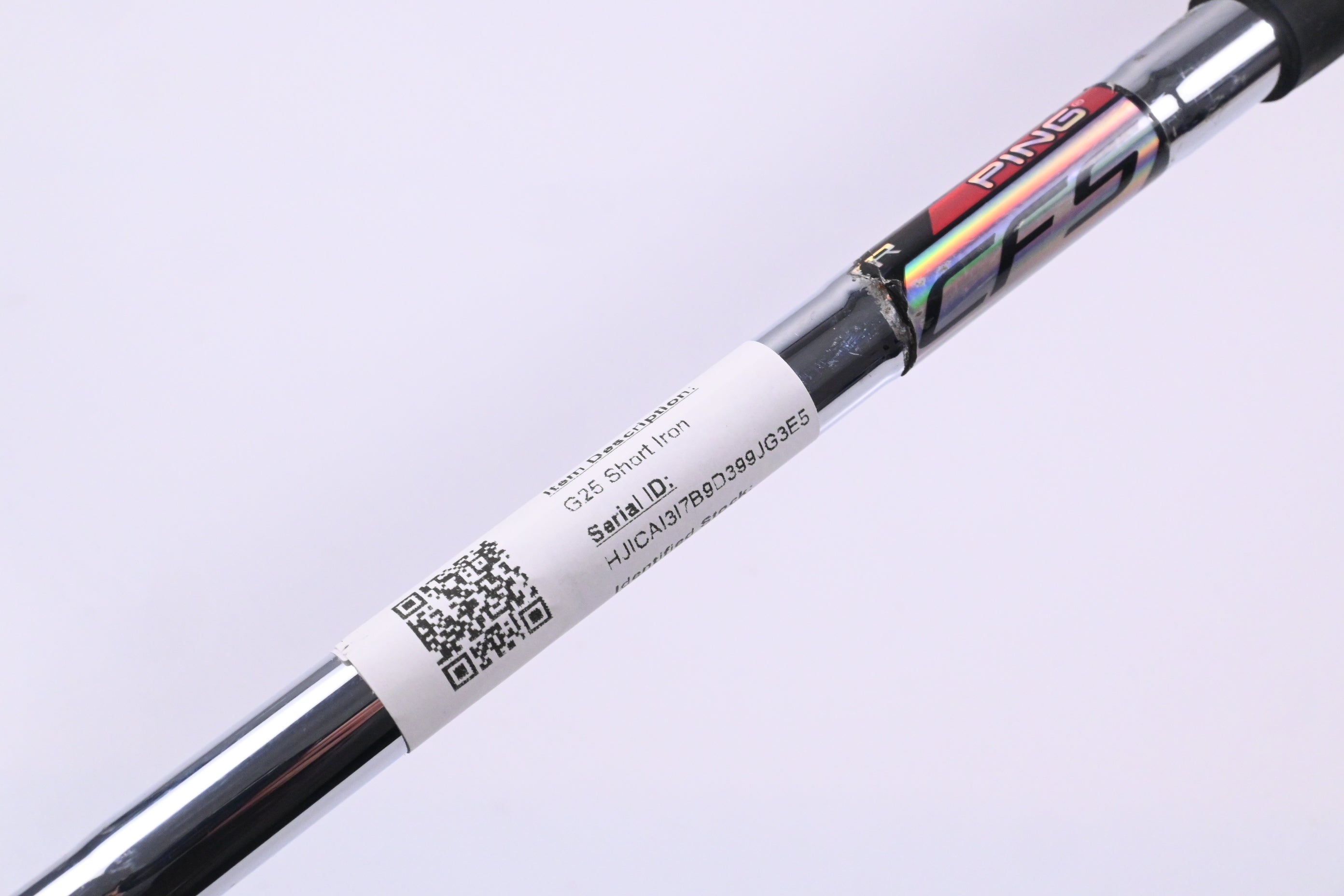 Ping G25 #8 Iron / 36 Degree / Black Dot / Regular Flex Ping CFS Shaft