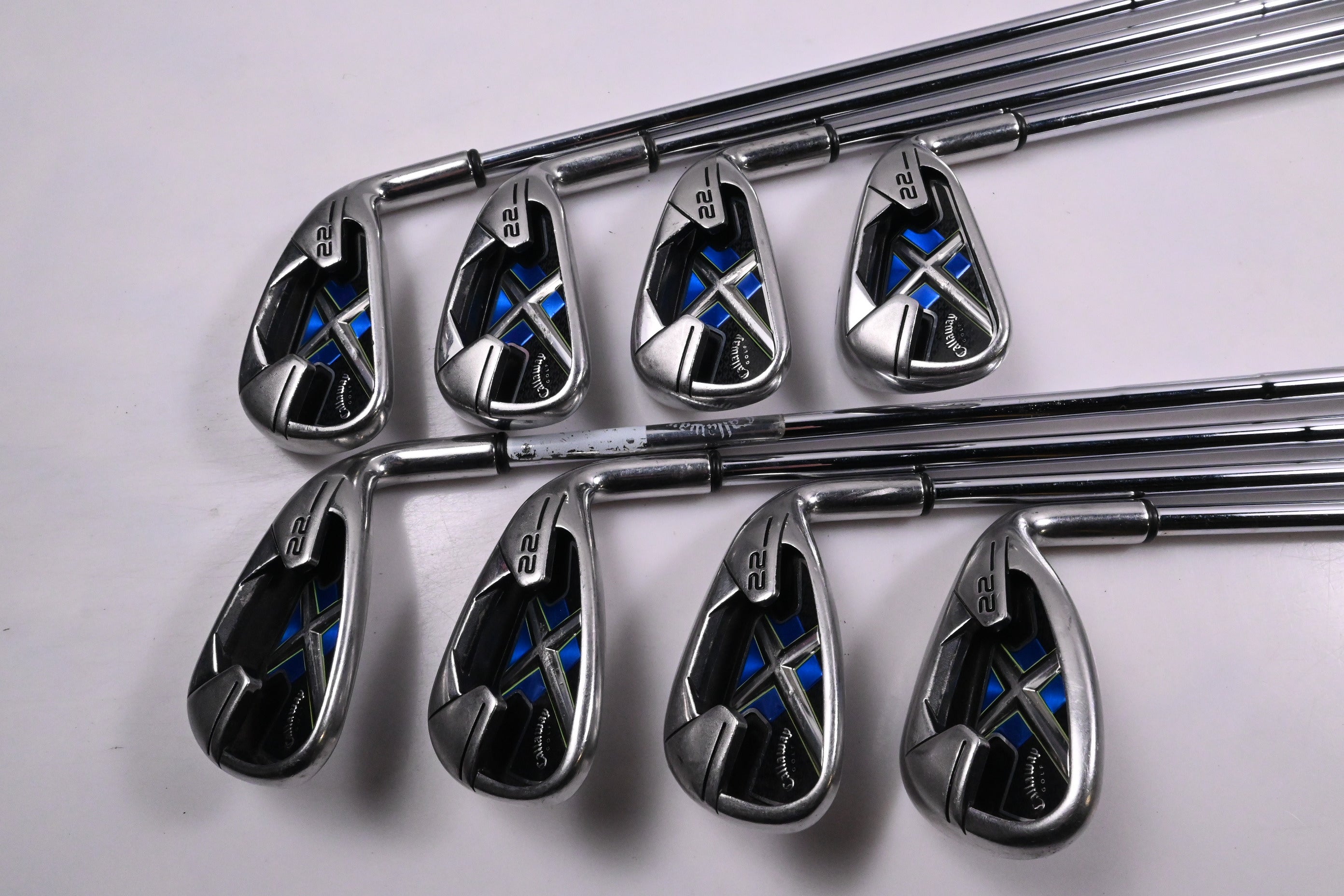 Callaway X-22 Irons / 4-PW+SW / Uniflex Callaway X Shafts