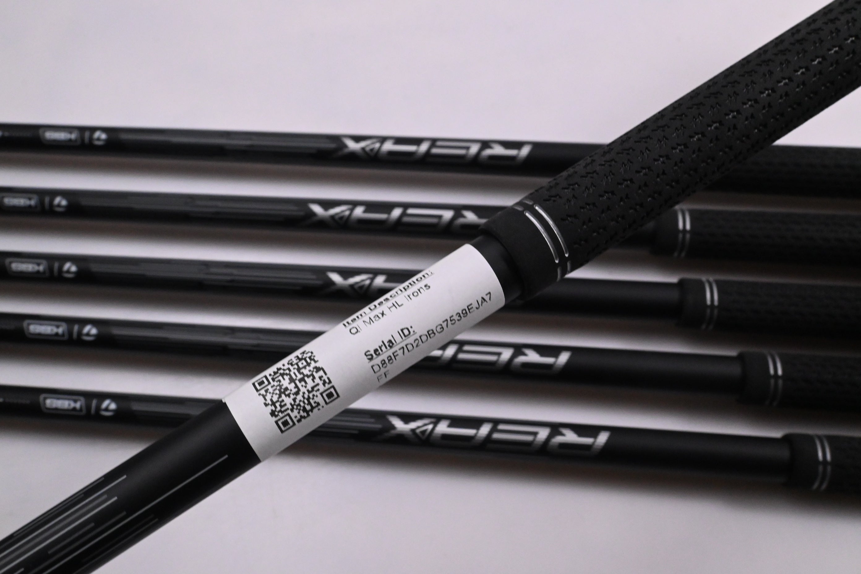 Taylormade Qi Max HL Irons / 6-PW+GW / Regular Flex KBS Reax 65 Shafts