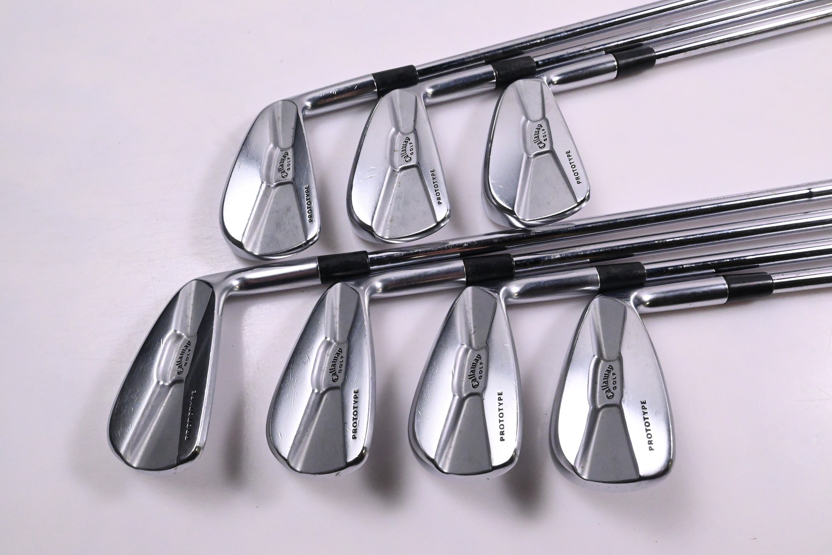 Callaway Tour Authentic X-Prototype Irons / 4-PW / Stiff Flex Steel Shafts