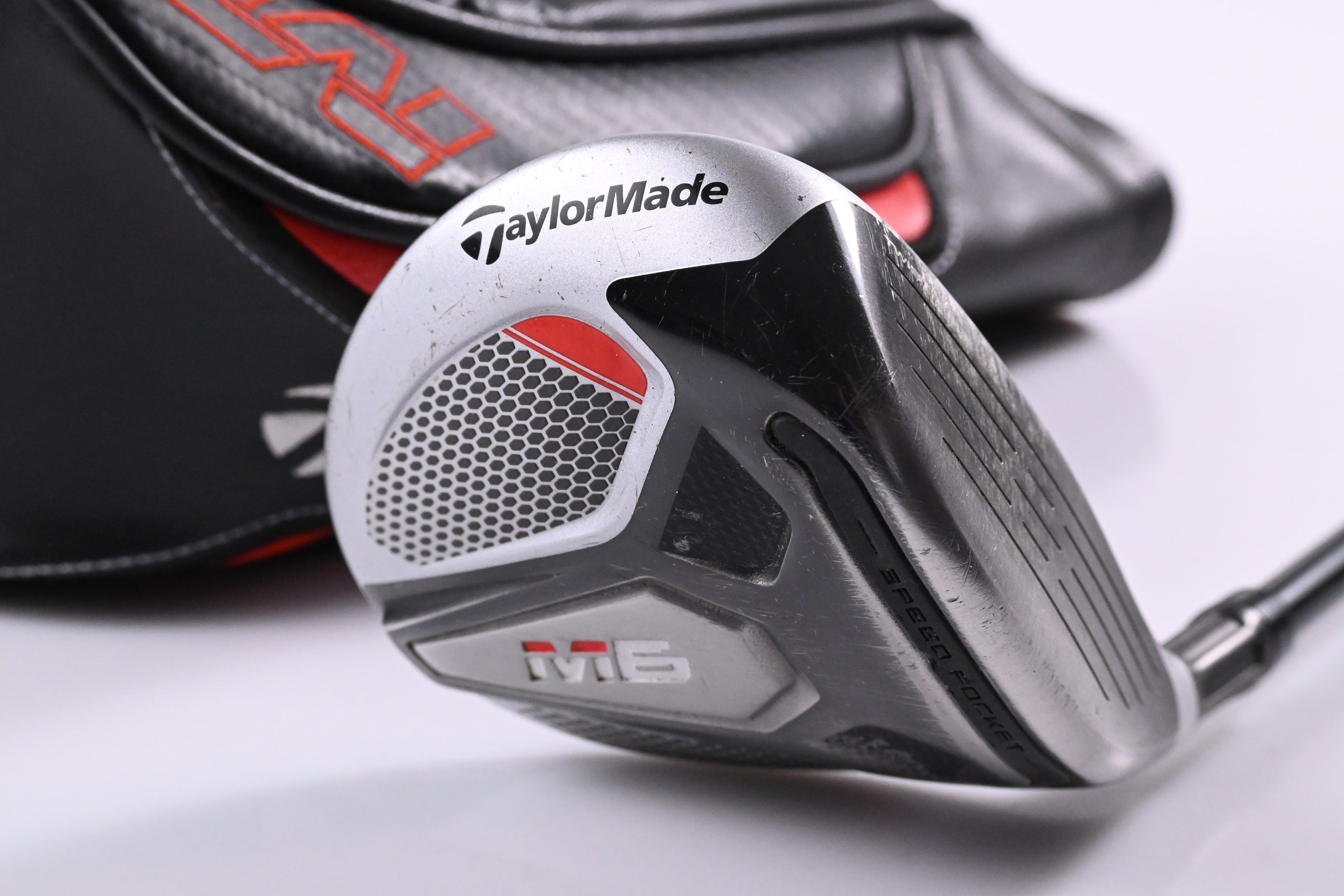 Taylormade M6 #3 Wood / 15 Degree / Stiff Flex Fujikura Atmos White 6 Shaft