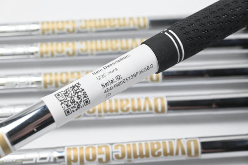 Ping i230 Irons / 5-PW / Black Dot / Stiff Flex Dynamic Gold 105 S300 Shafts