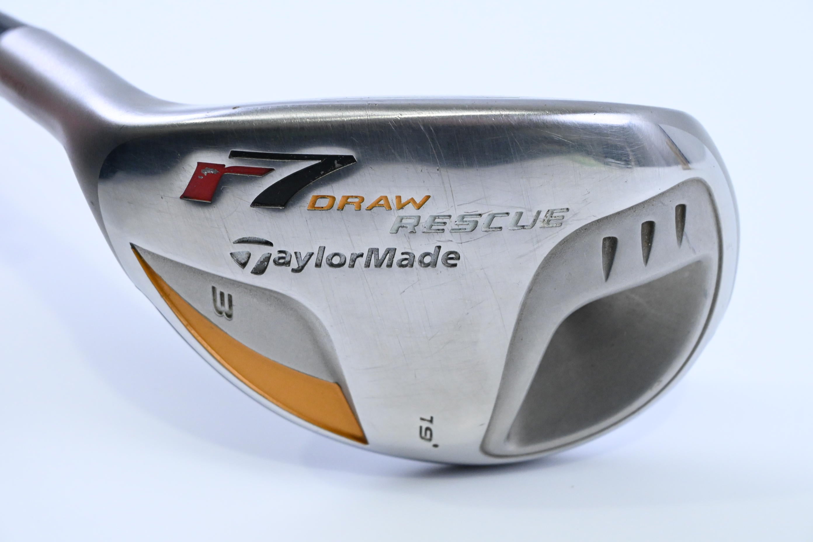 Left Hand Taylormade R7 Draw #3 Hybrid / 19 Degree / Regular Flex Reax 55