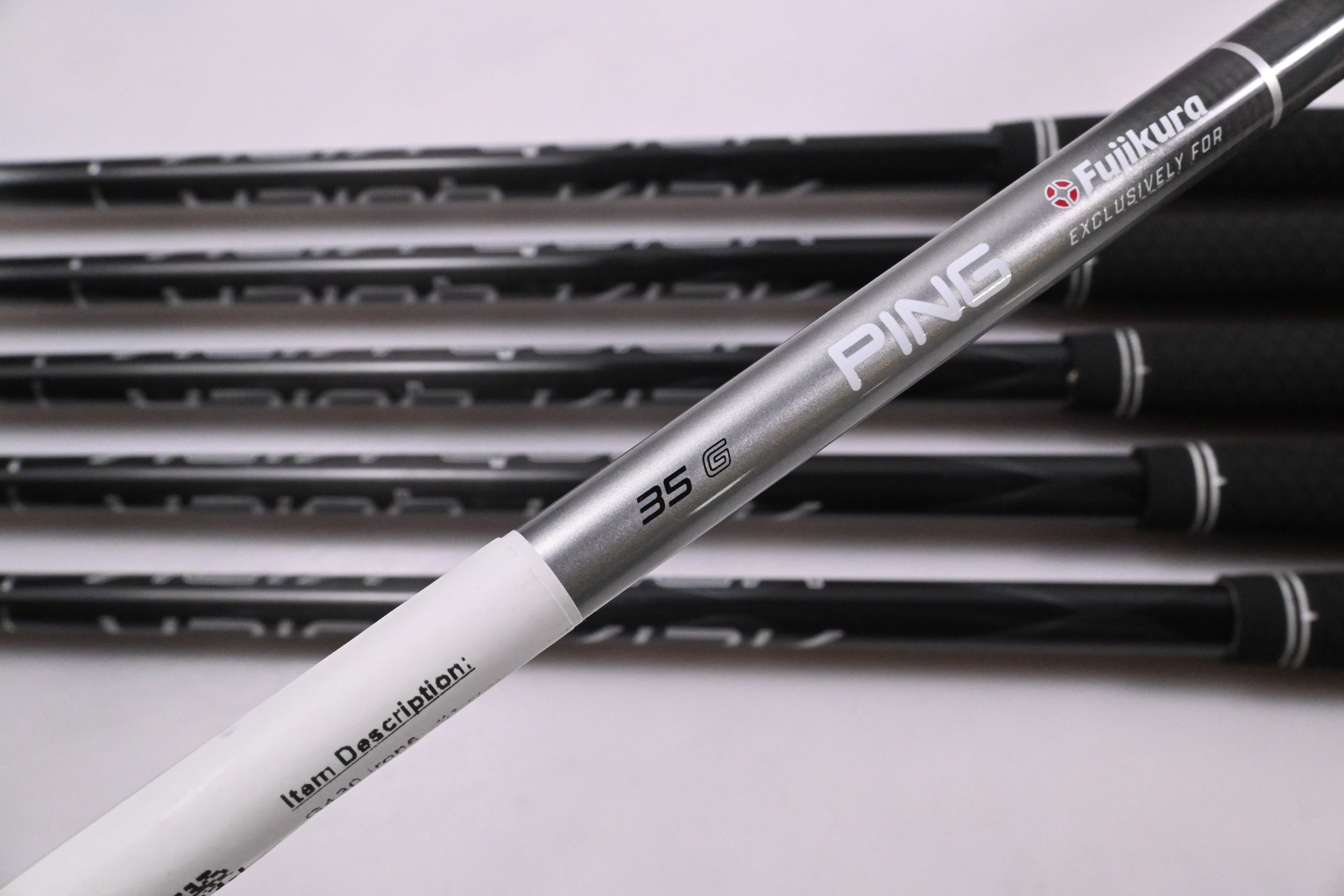 Ping G430 Irons / 6-PW+45° / Blue Dot / Senior Flex Ping Alta Quick 35 Shafts