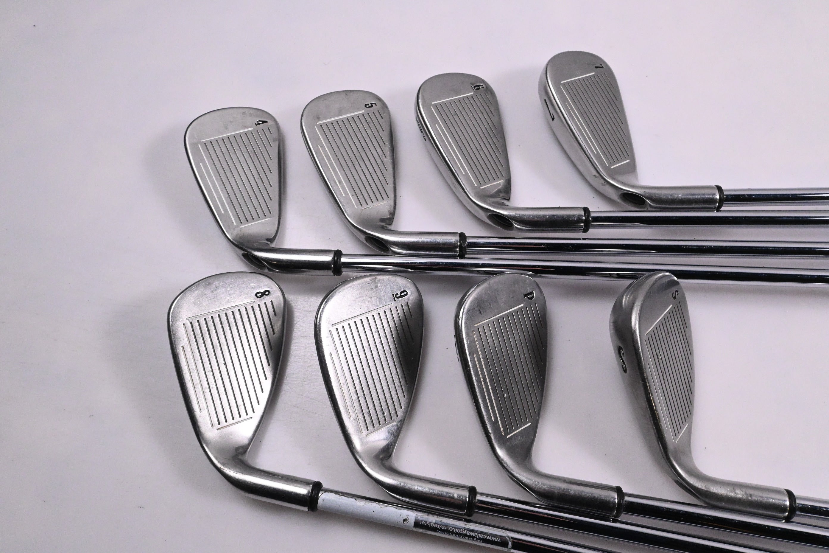 Callaway X-22 Irons / 4-PW+SW / Uniflex Callaway X Shafts