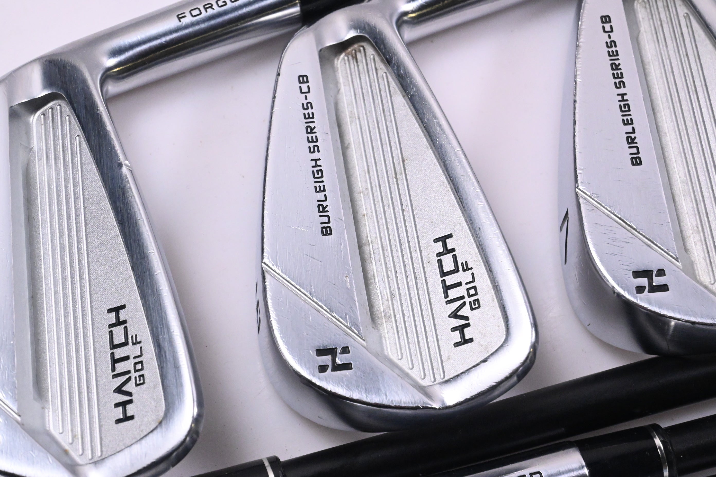 Haitch Golf Burleigh Series Pro Irons / 5-PW+GW / X-Flex KBS TGI 110 Shafts