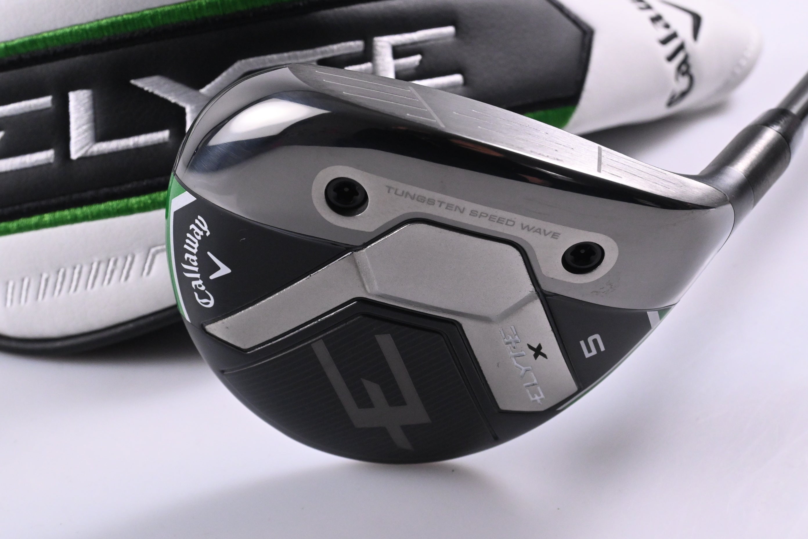 Callaway Elyte X #5 Wood / 18 Degree / Stiff Flex EvenFlow Riptide LX 60 Shaft