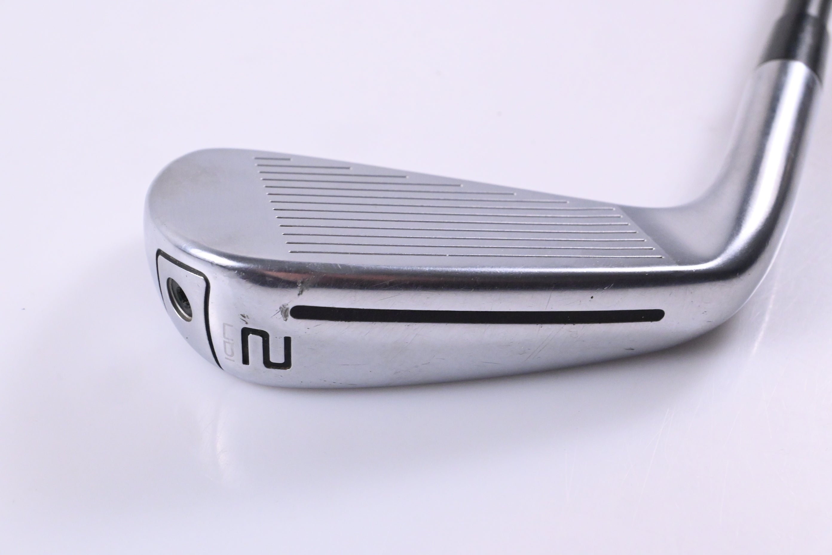 Taylormade P790 UDI #2 Iron / 17 Degree / Stiff Flex KBS Hybrid 80 Shaft