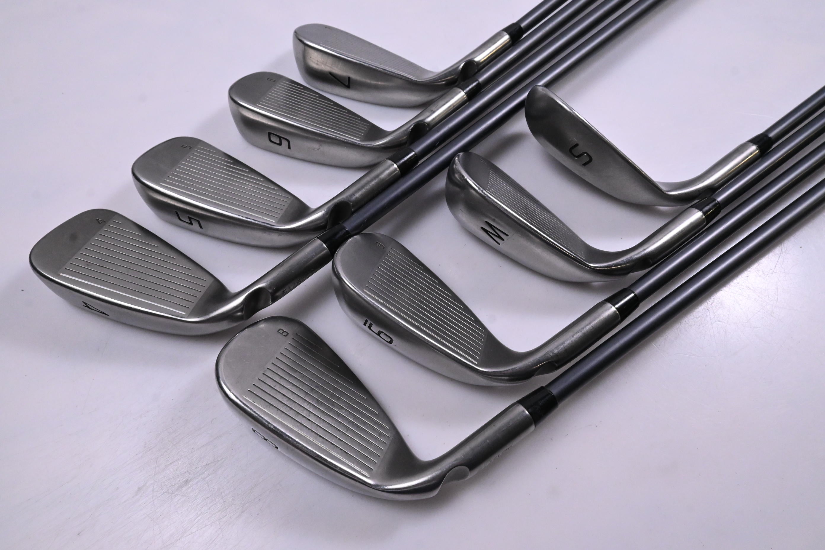 Ping GMax Irons / 4-PW+SW / Yellow Dot / Senior Flex Ping CFS 65 Shafts