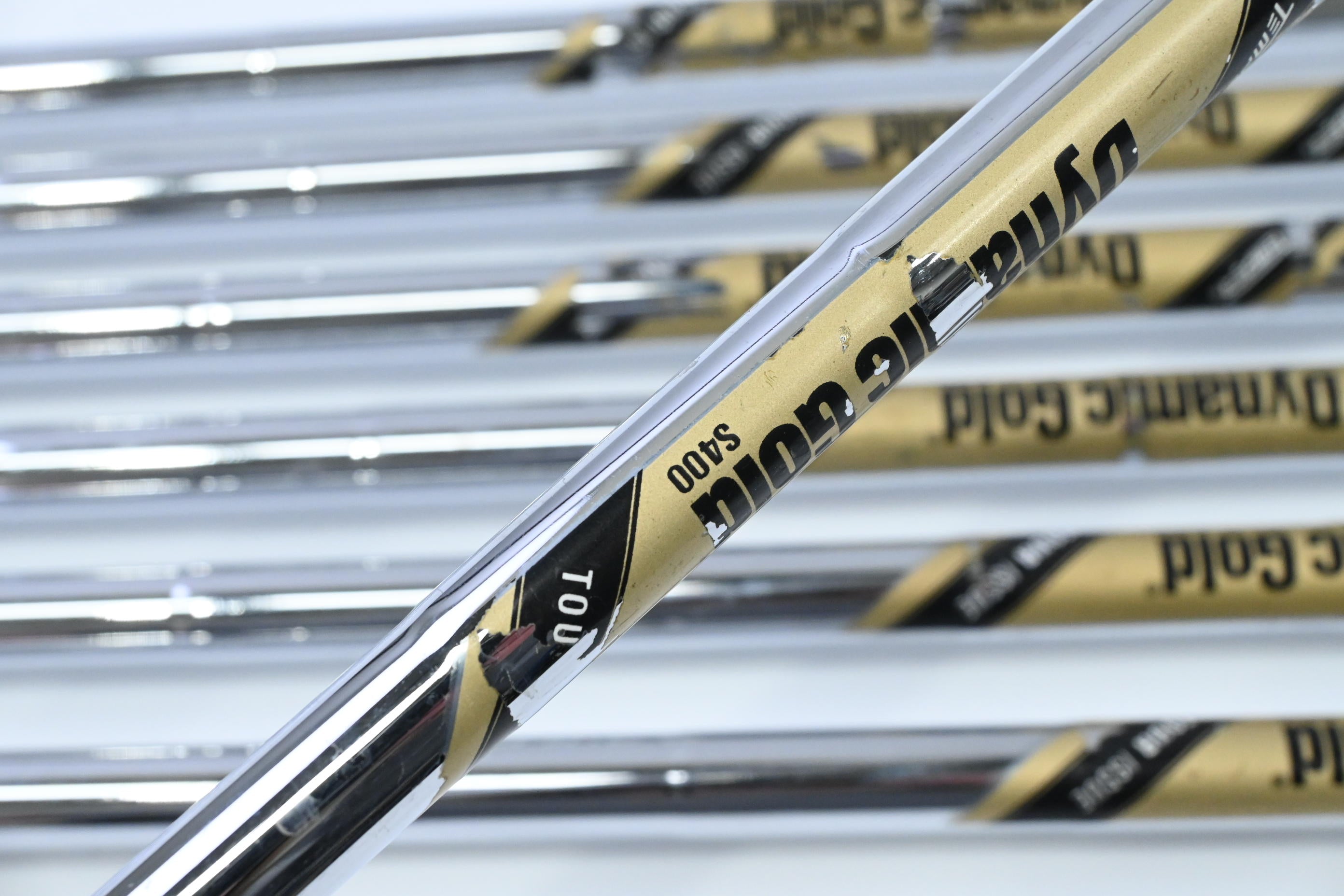 Titleist T100 2021 Irons / 4-PW / Stiff Flex Dynamic Gold S400 Shafts