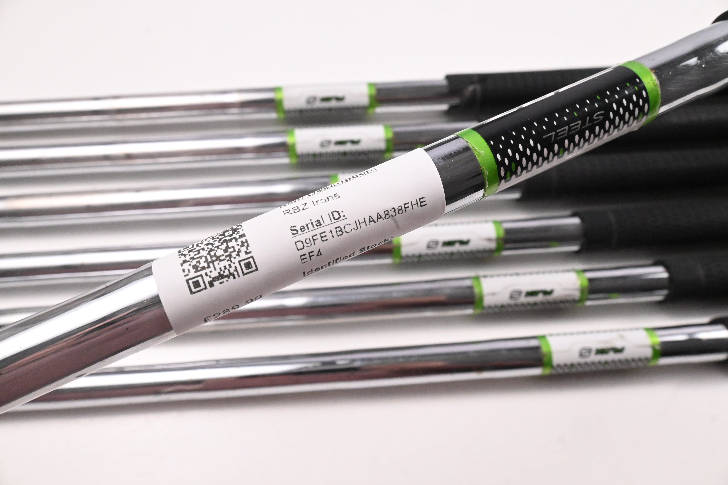 Taylormade RBZ Irons / 4-PW / Stiff Flex Taylormade RBZ Shafts