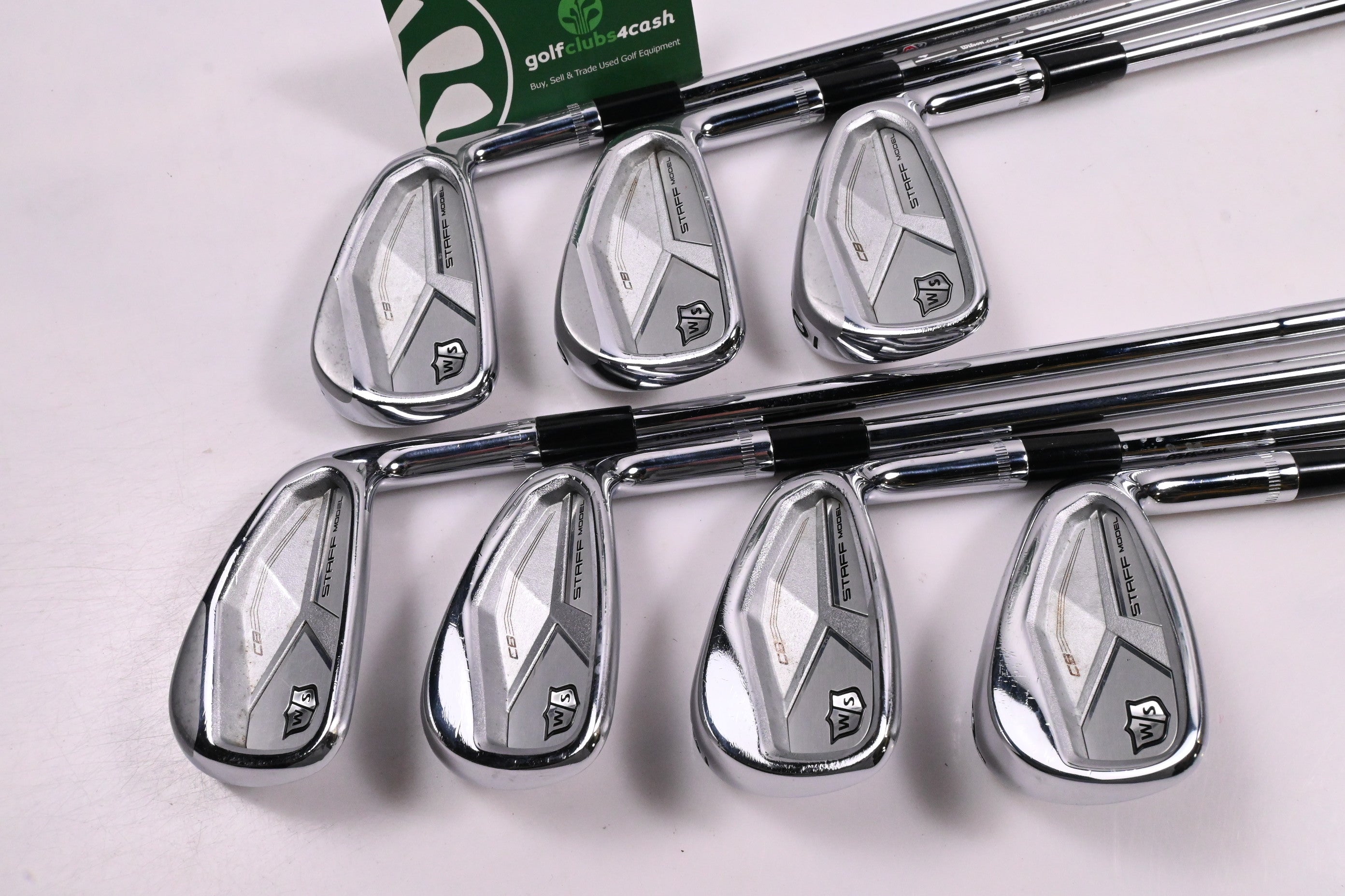 Wilson Staff Model 2024 CB Irons / 4-PW / Stiff Flex Dynamic Gold S300 Shafts