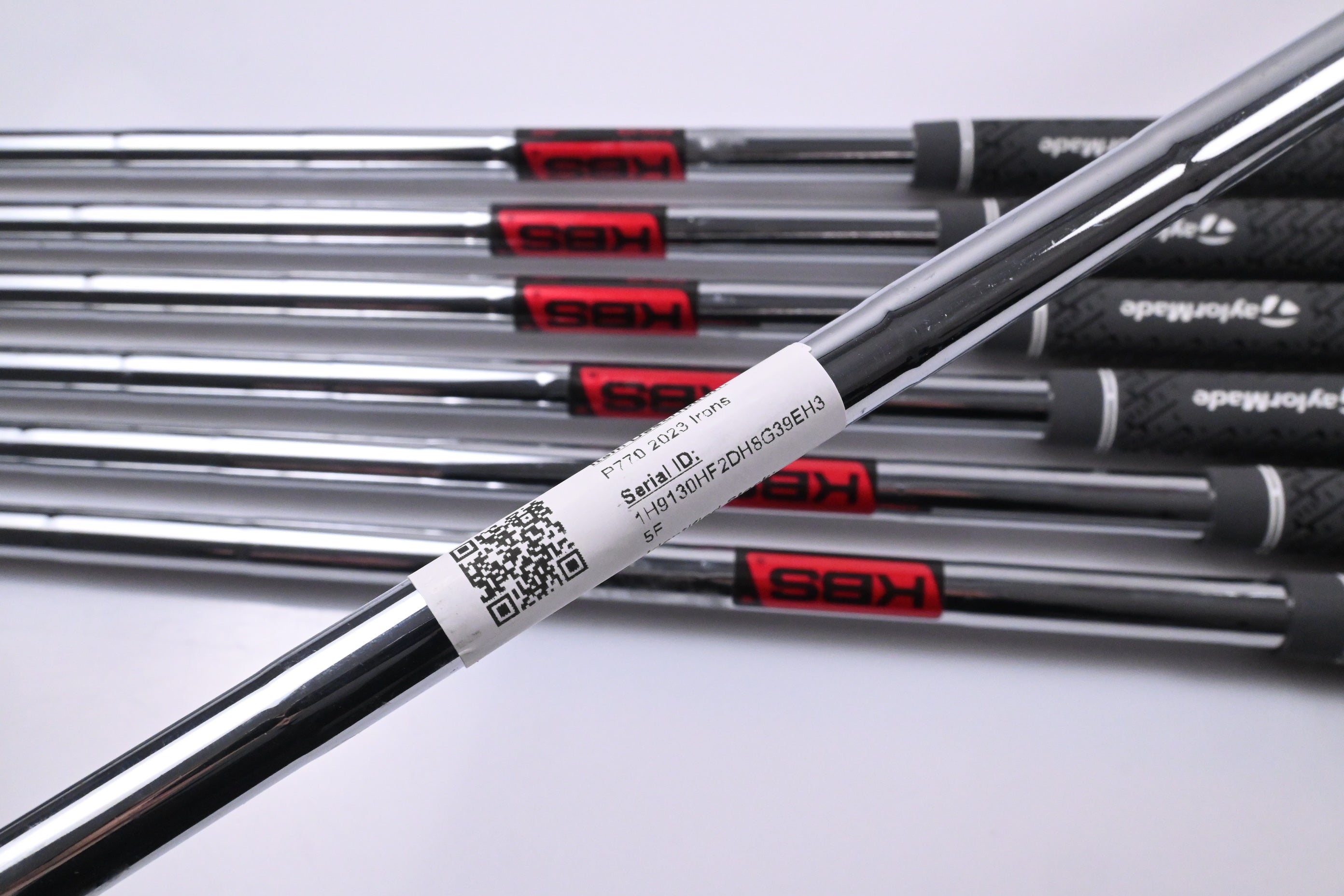 Taylormade P770 2023 Irons / 4-PW / Stiff Flex KBS Tour Shafts