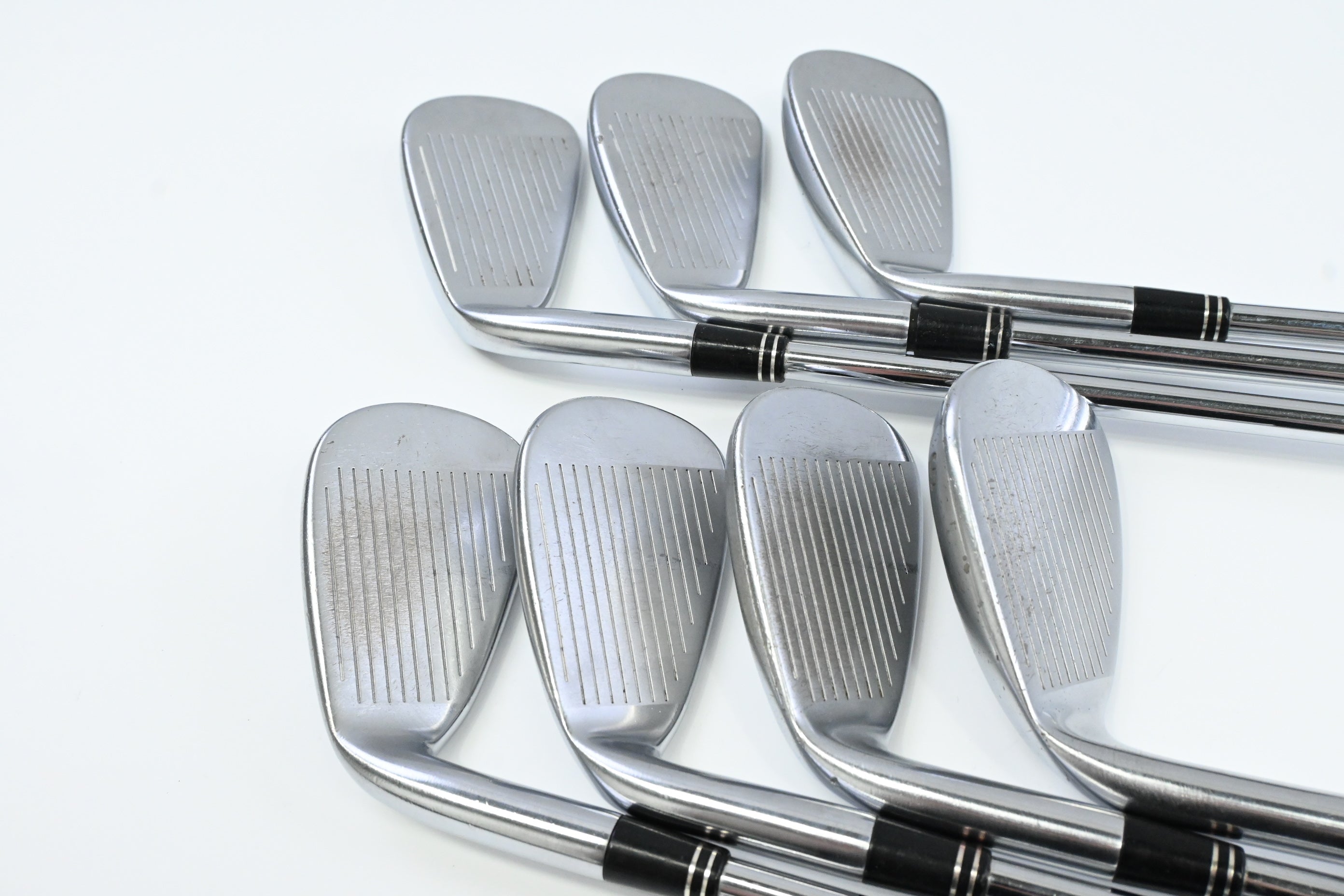 Taylormade Tour Burner Irons / 5-PW+SW / Stiff Flex Steel Shafts