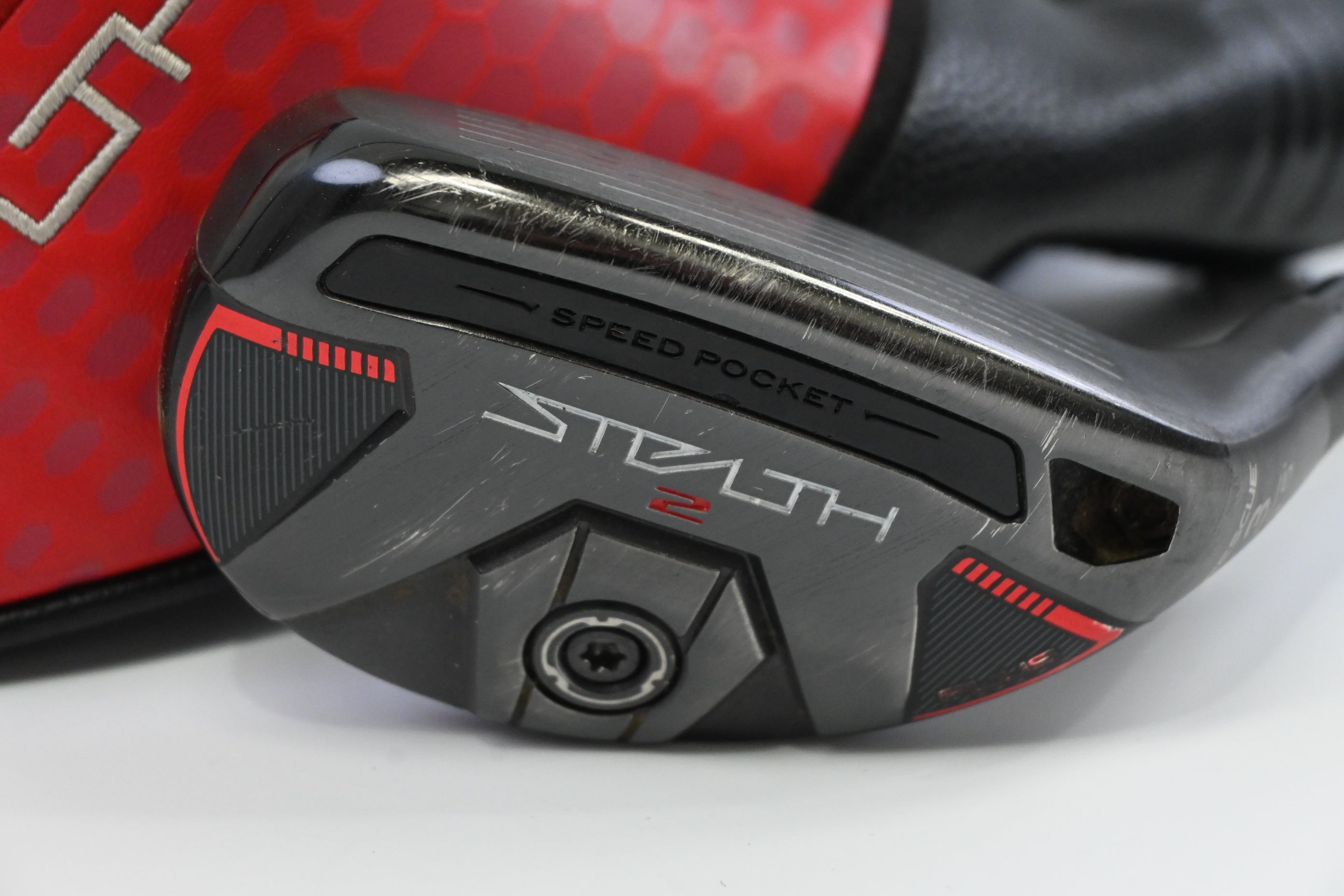 Taylormade Stealth 2 Plus #3 Hybrid / 19.5 Degree / Stiff Flex Kai'li Red 85 Shaft