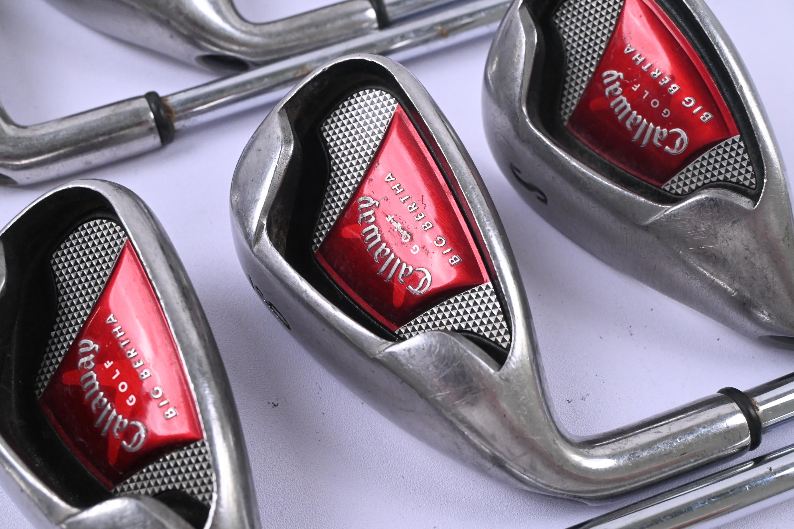 Callaway Big Bertha 2008 Irons / 5-9+SW / Uniflex Callaway Big Bertha Shafts