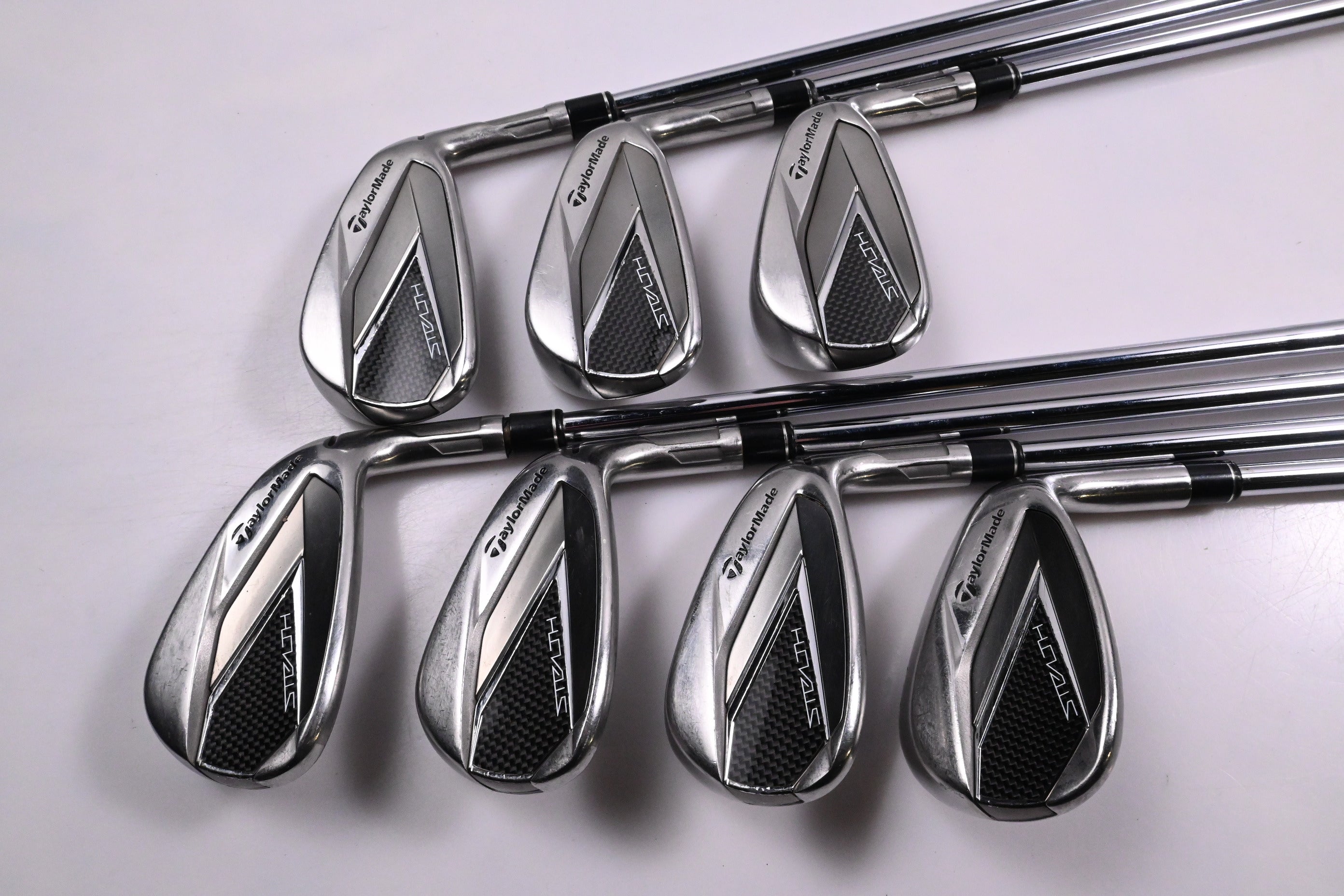 Taylormade Stealth Irons / 5-PW+SW / Regular Flex KBS MAX MT 85 Shafts