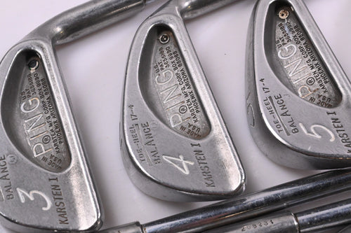 Ping Karsten I Irons / 3-PW+SW / White Dot / Stiff Flex Ping Shafts