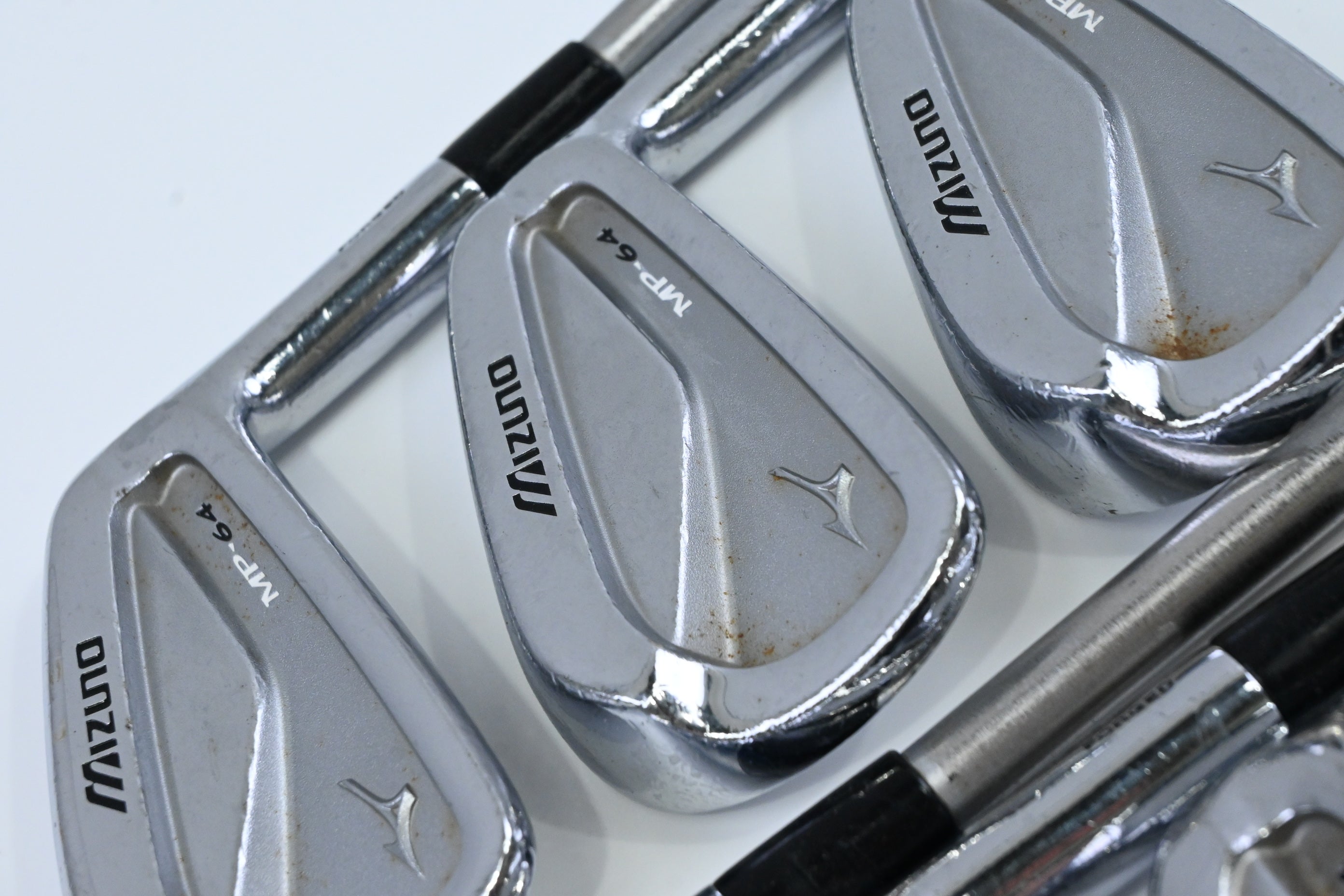 Mizuno MP-64 Irons / 4-PW / X-Flex KBS Tour C-Taper 130 Shafts