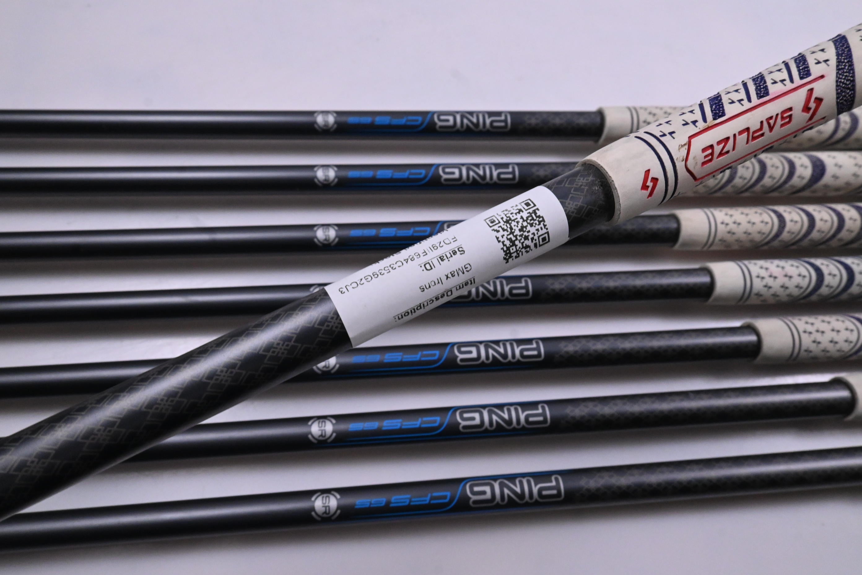 Ping GMax Irons / 4-PW+SW / Yellow Dot / Senior Flex Ping CFS 65 Shafts