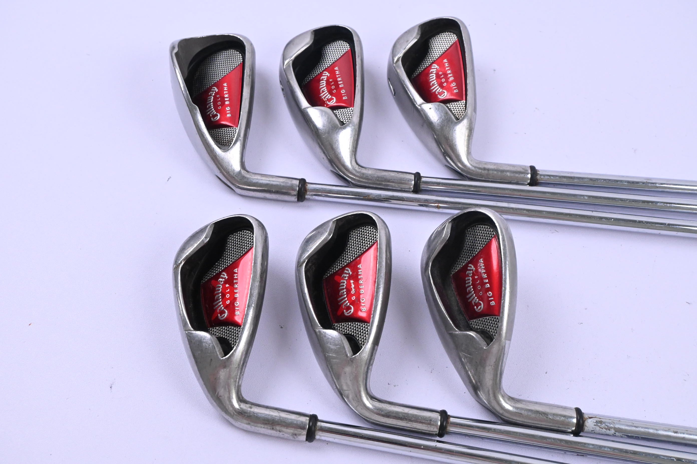 Callaway Big Bertha 2008 Irons / 5-9+SW / Uniflex Callaway Big Bertha Shafts