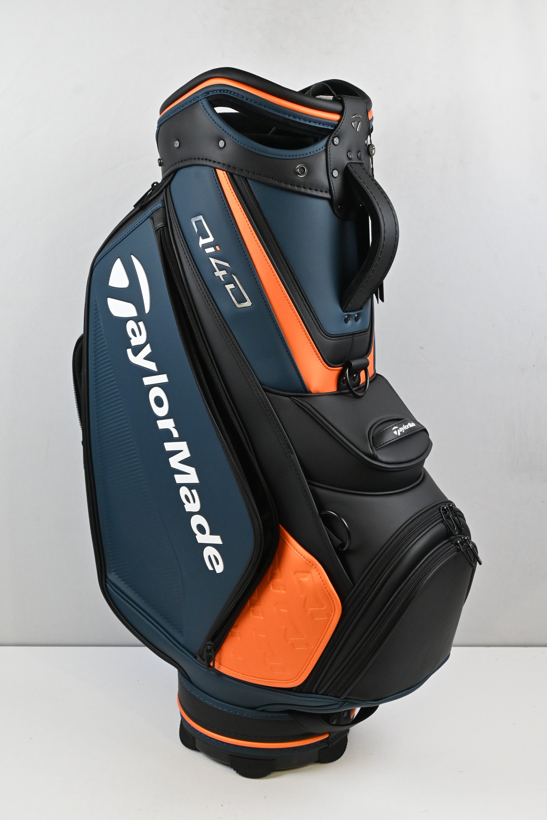 Taylormade QI4D Tour Bag / 6-Way Divider / Blue, Orange, Black