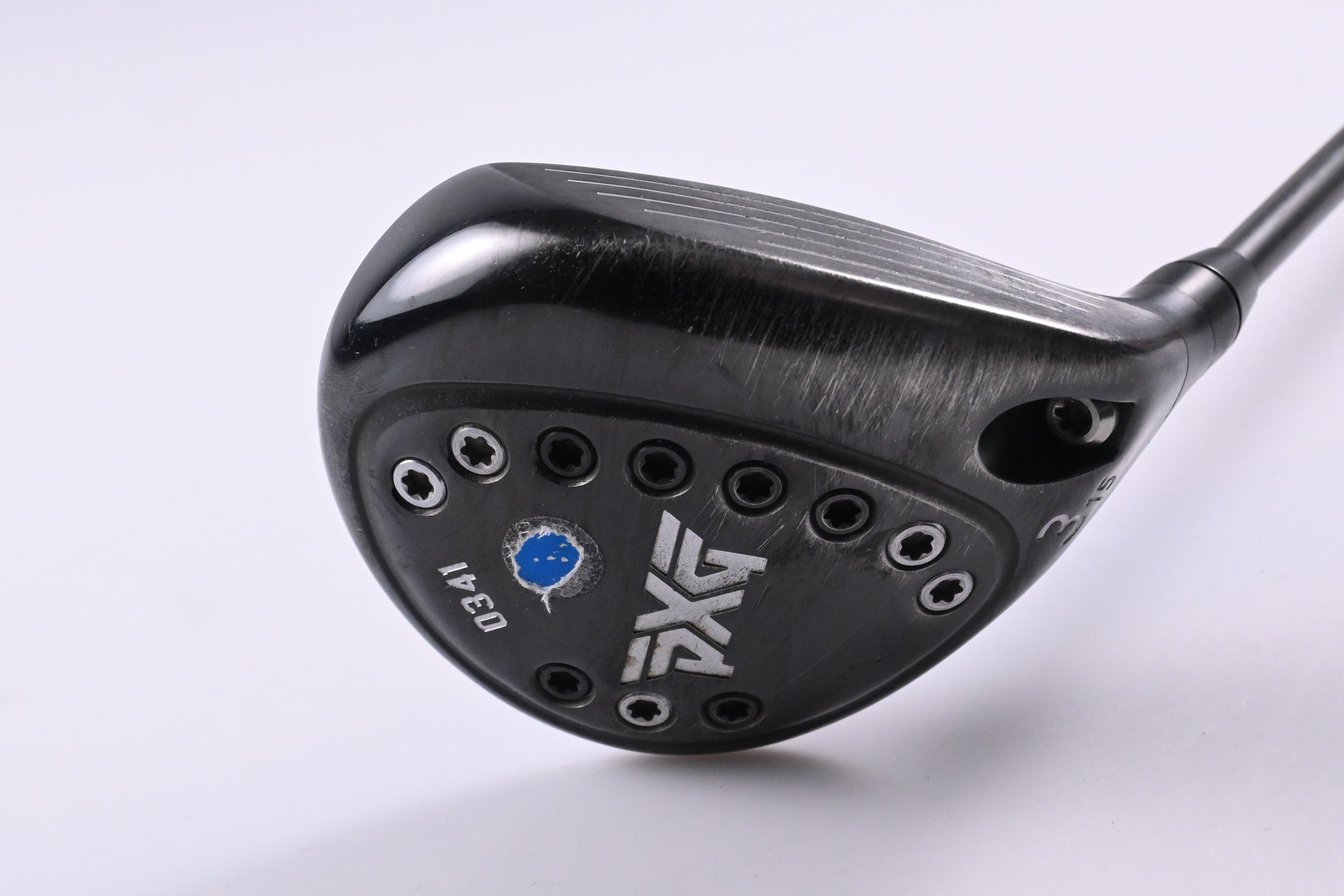 PXG 0341 #3 Wood / 15 Degree / Regular Flex Fujikura Pro Blue 63 Shaft