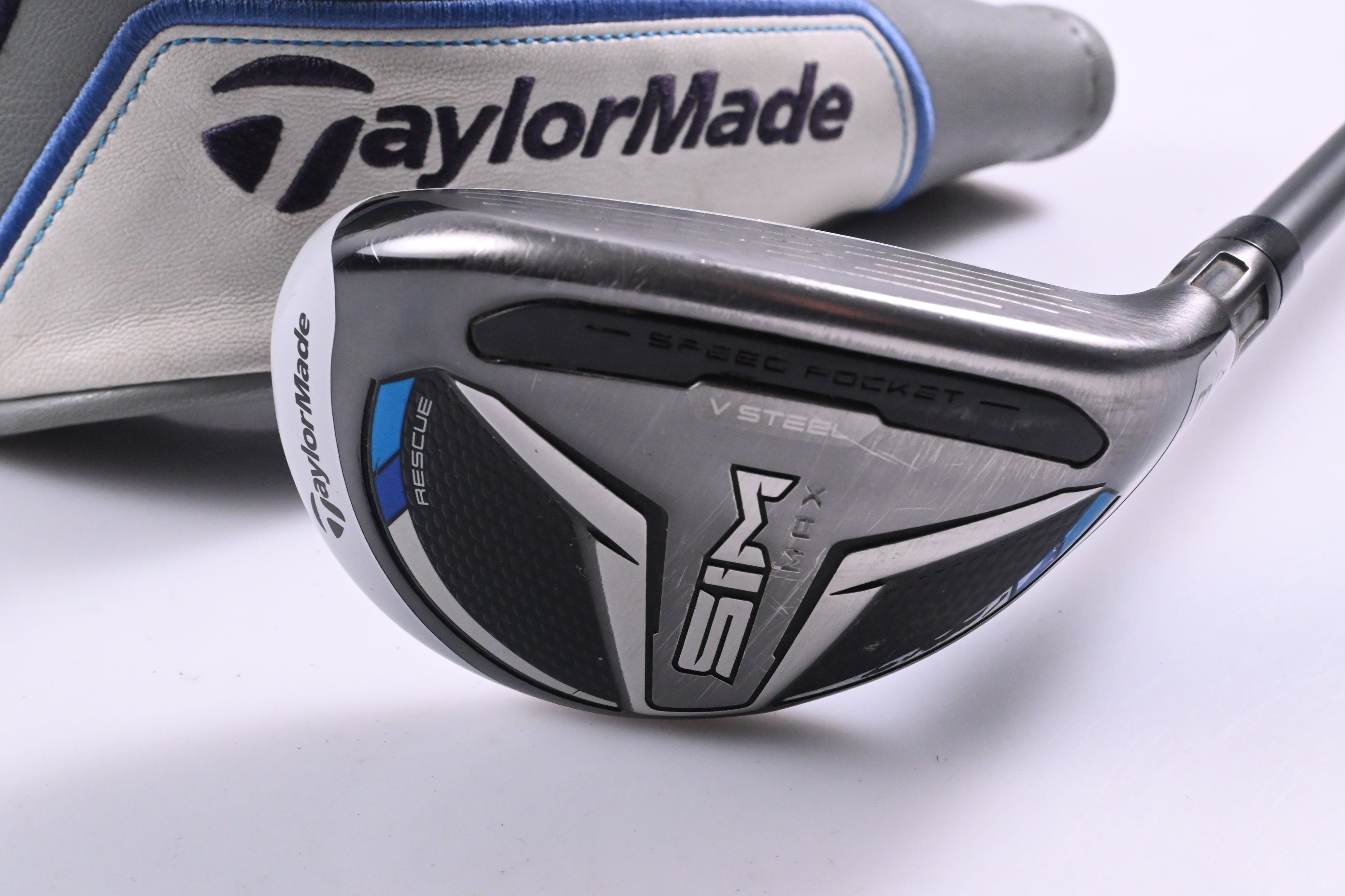 Taylormade SIM Max #3 Hybrid / 19 Degree / Stiff Flex HZRDUS Smoke Black 80