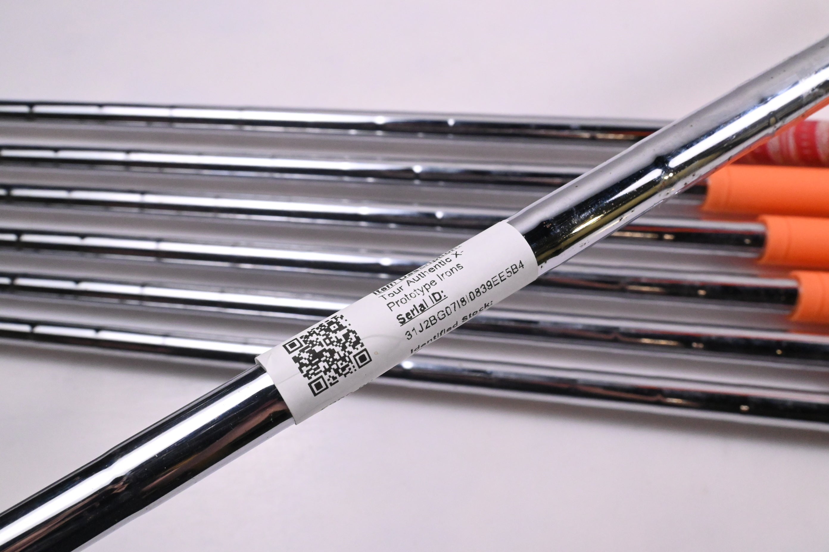 Callaway Tour Authentic X-Prototype Irons / 4-PW / Stiff Flex Steel Shafts
