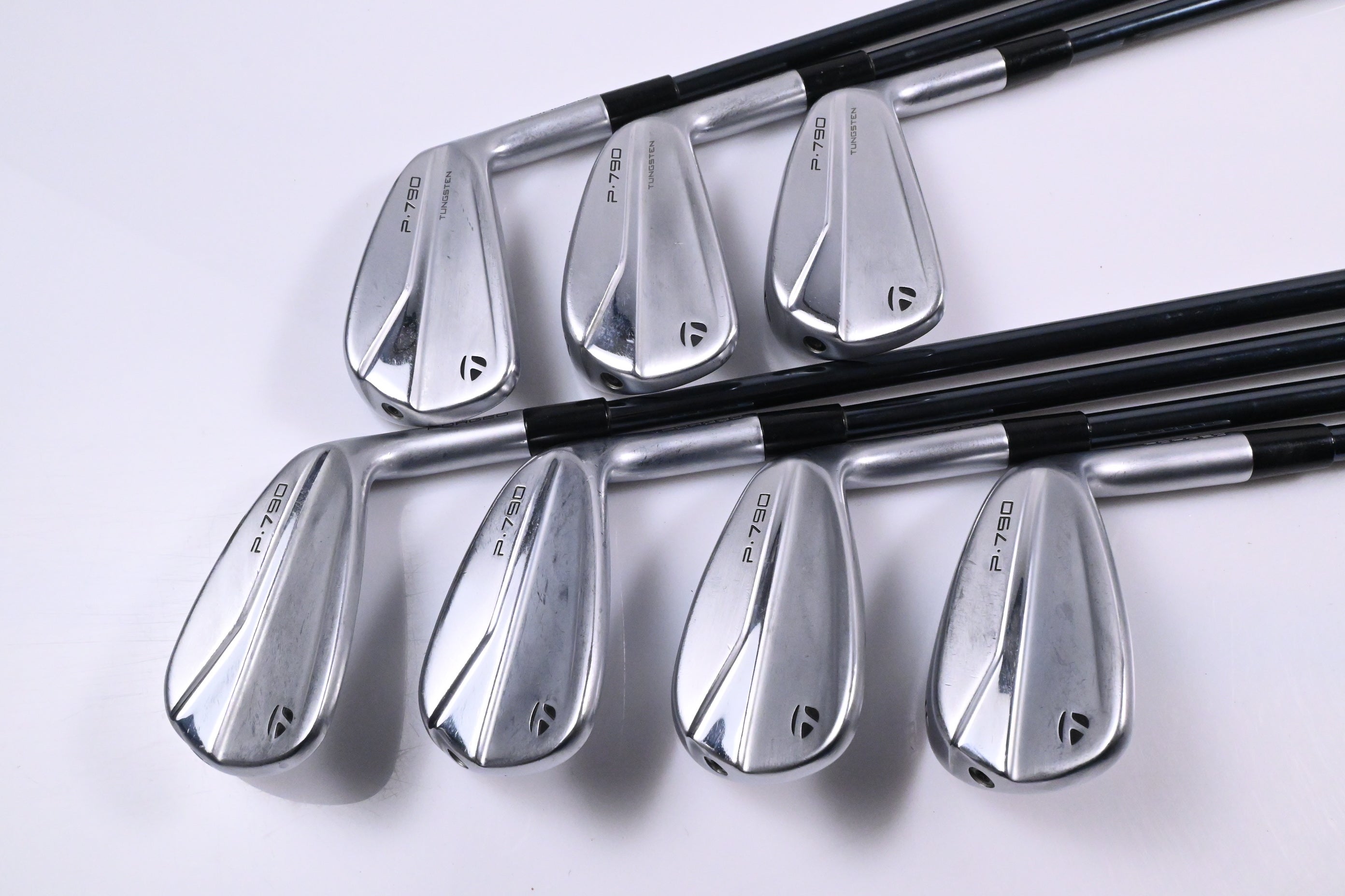 Taylormade P790 2021 Irons / 5-PW+AW / Regular Flex Recoil DART 65 Shafts