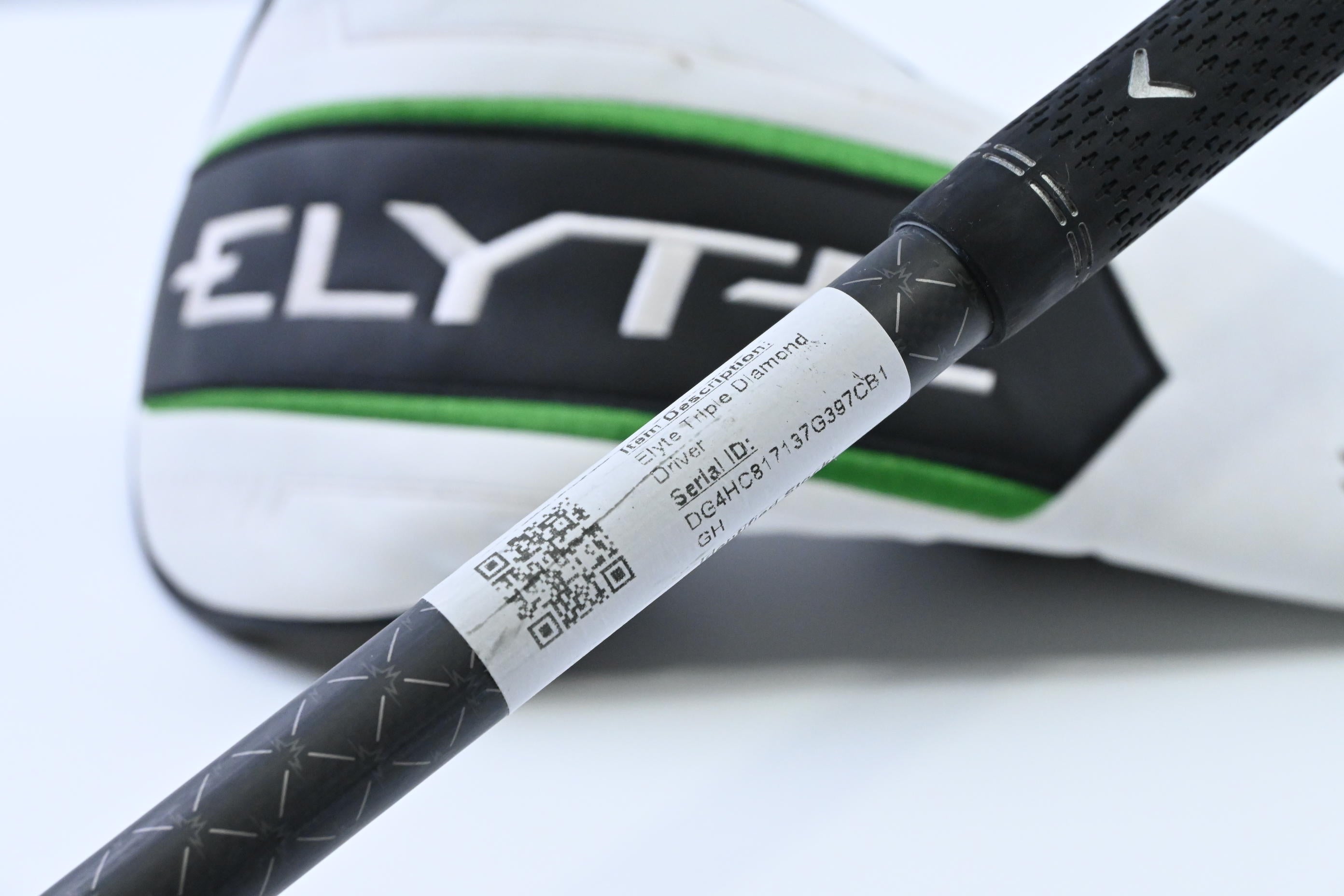 Callaway Elyte Triple Diamond Driver / 9 Degree / Stiff Flex Tensei 1K Black 65