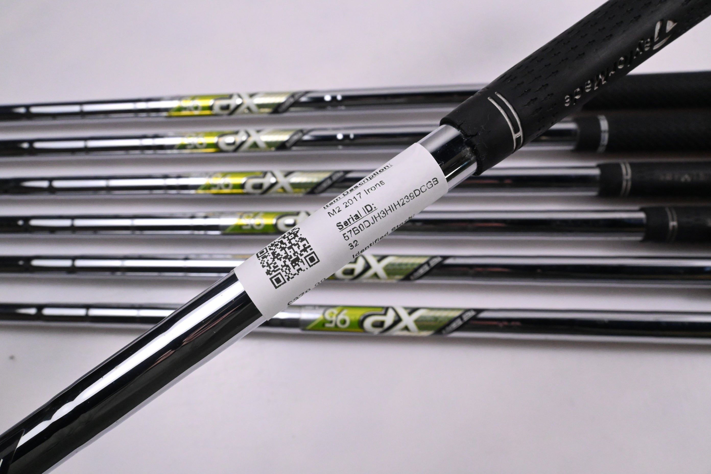 Taylormade M2 2017 Irons / 4-PW / Stiff Flex XP 95 S300 Shafts