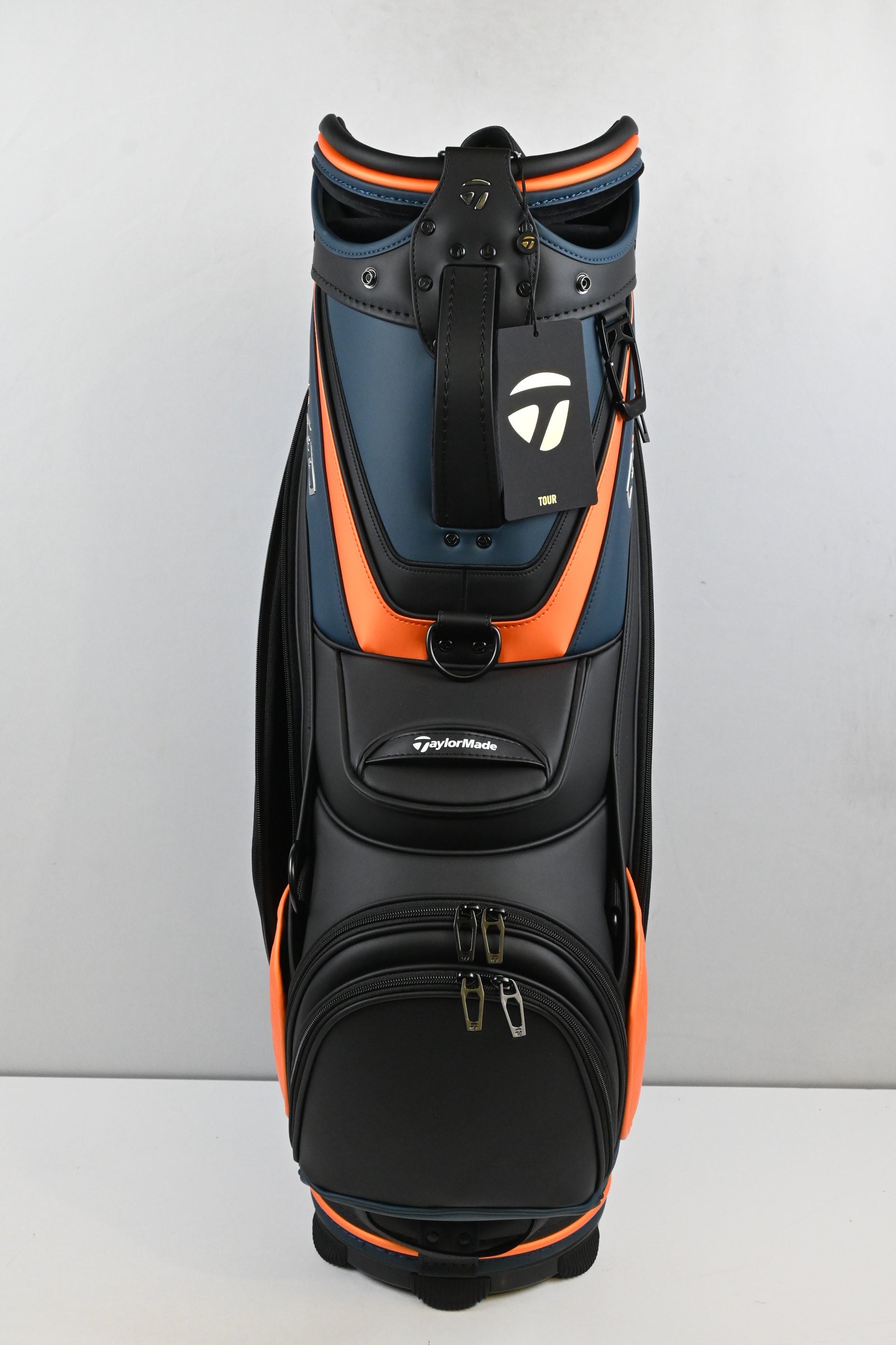 Taylormade QI4D Tour Bag / 6-Way Divider / Blue, Orange, Black
