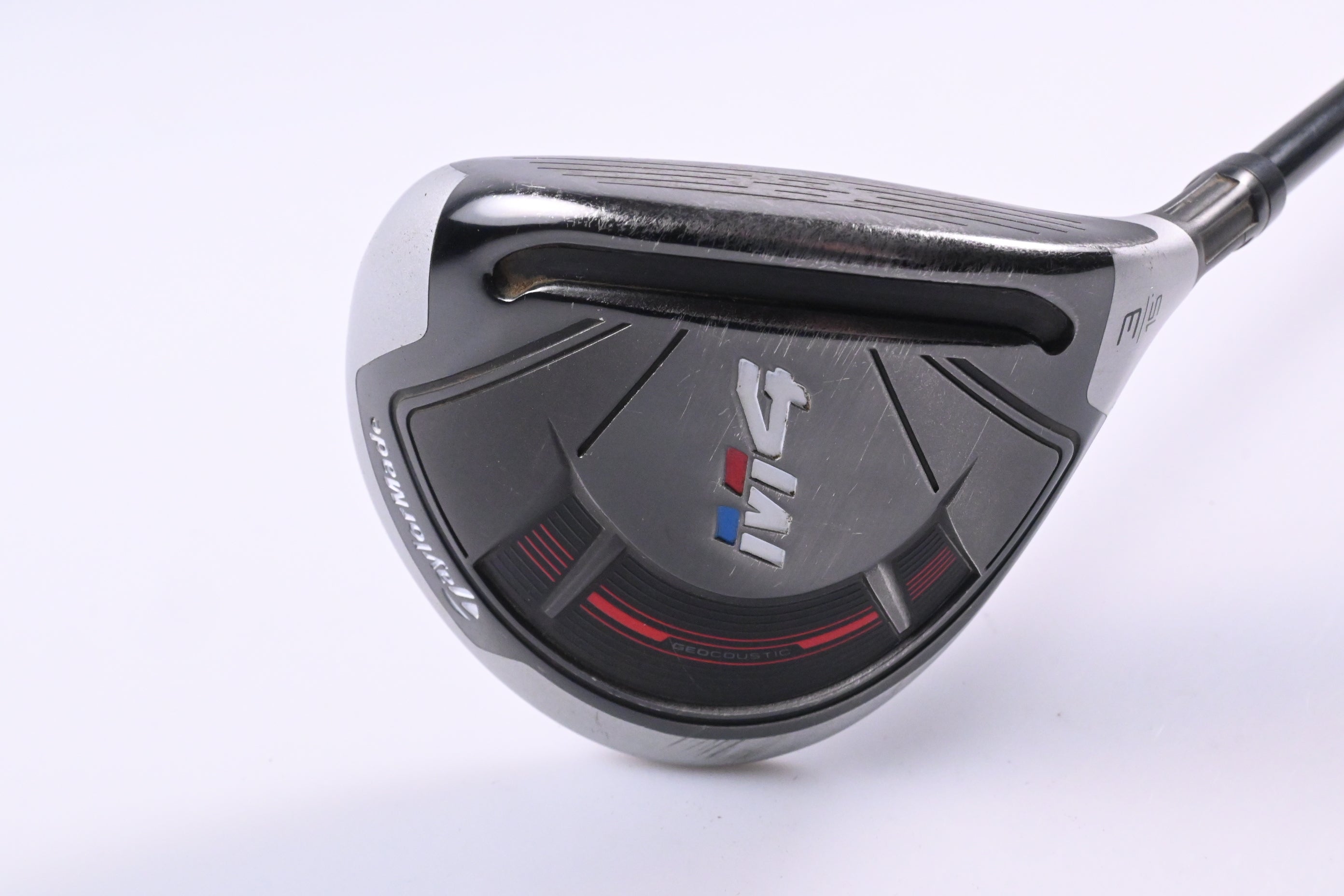 Taylormade M4 #3 Wood / 15 Degree / Regular Flex Fujikura Atmos Red 5 Shaft