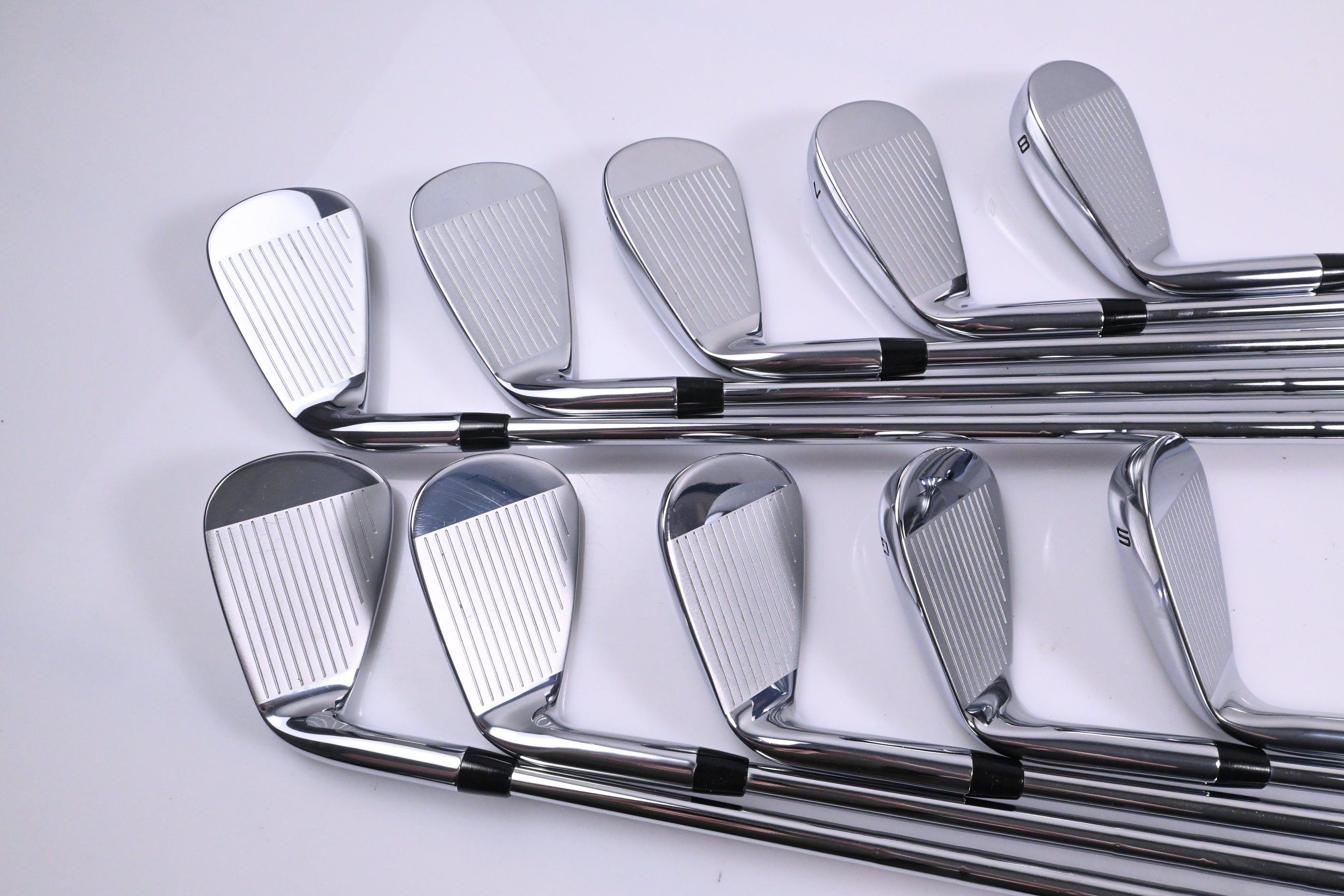 Callaway Elyte X Irons / 4-PW+AW+GW+SW / Stiff Flex KBS Tour Lite Shafts