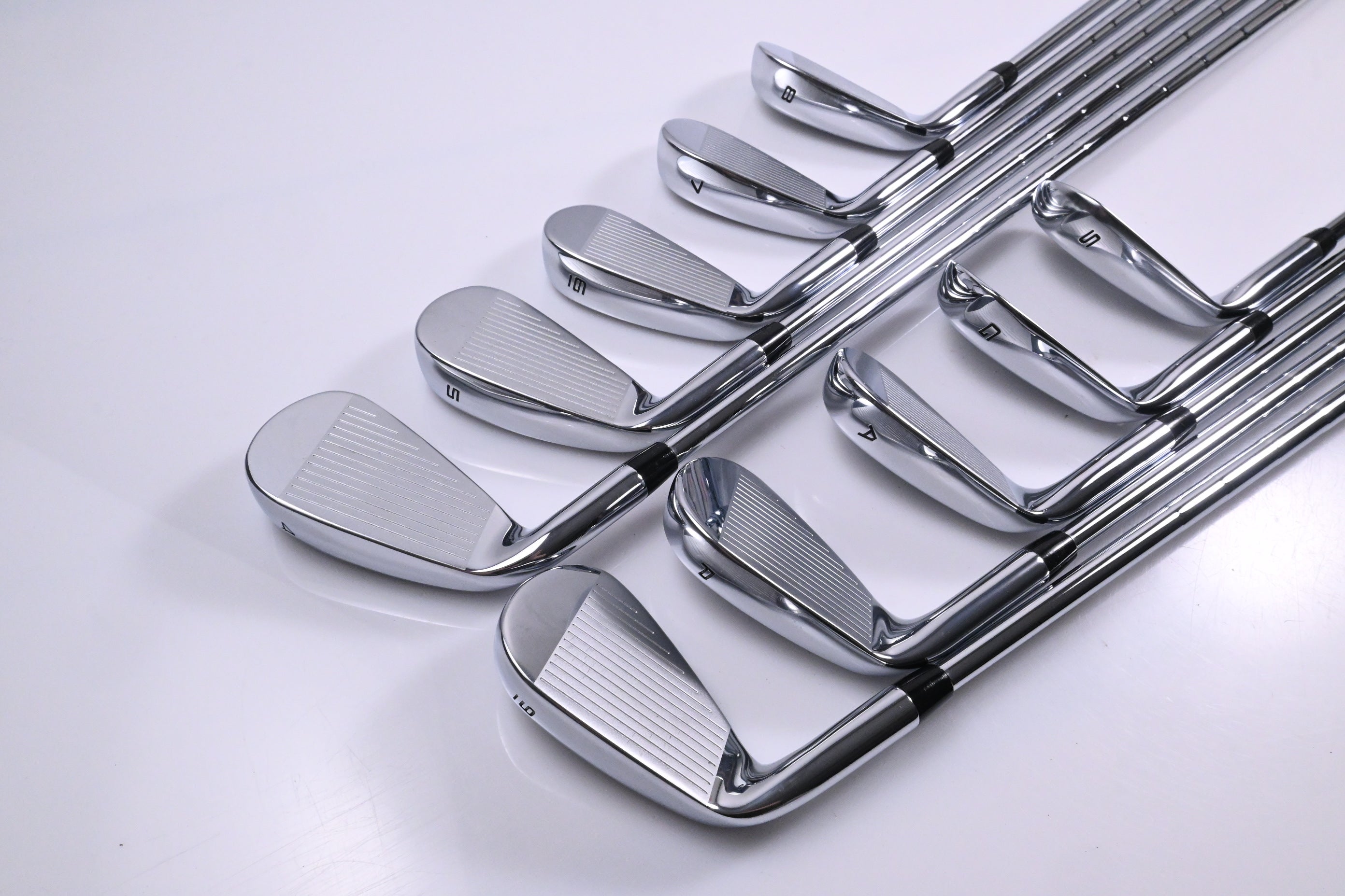 Callaway Elyte X Irons / 4-PW+AW+GW+SW / Stiff Flex KBS Tour Lite Shafts
