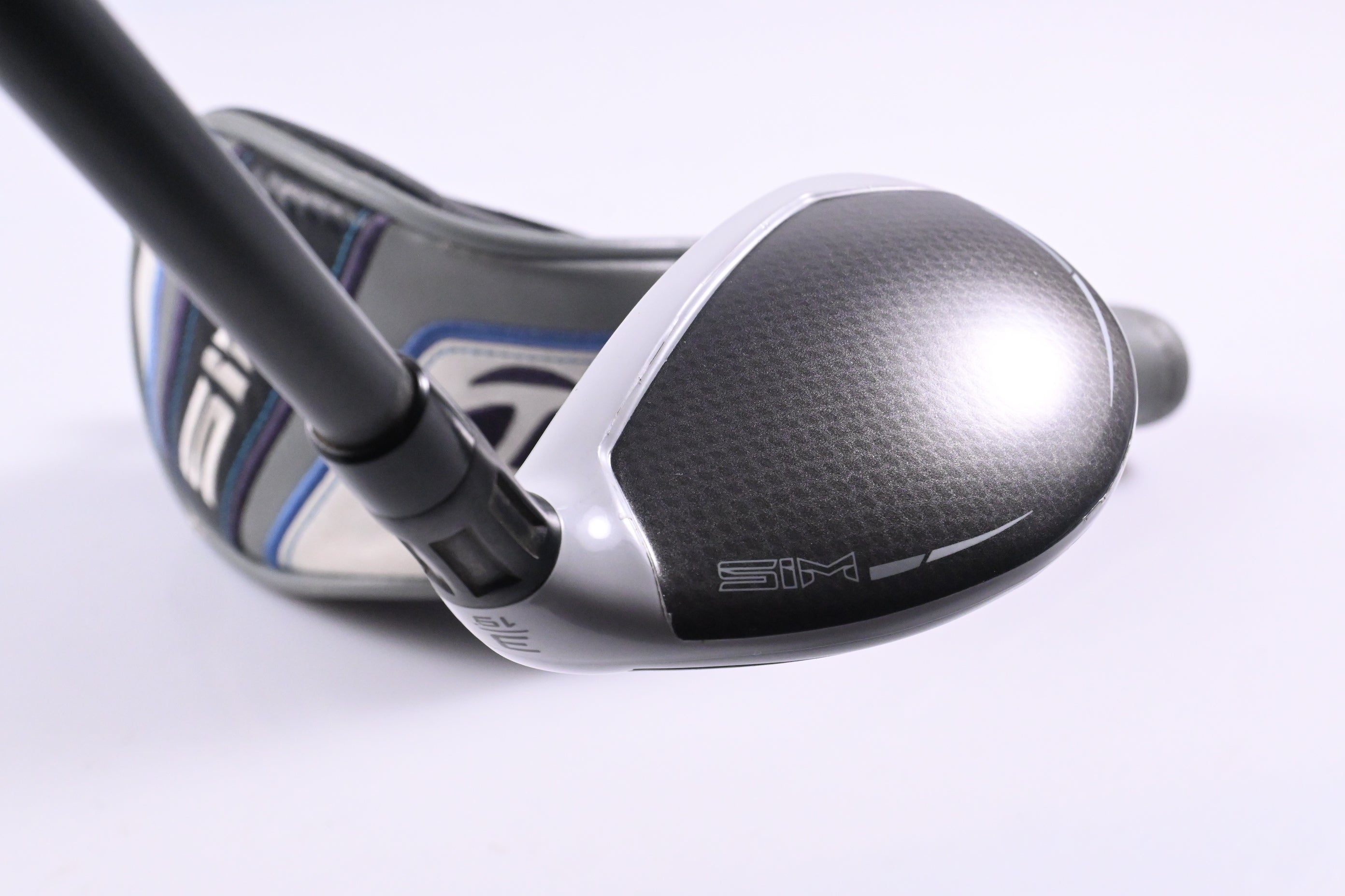 Taylormade SIM Max #3 Hybrid / 19 Degree / Stiff Flex HZRDUS Smoke Black 80