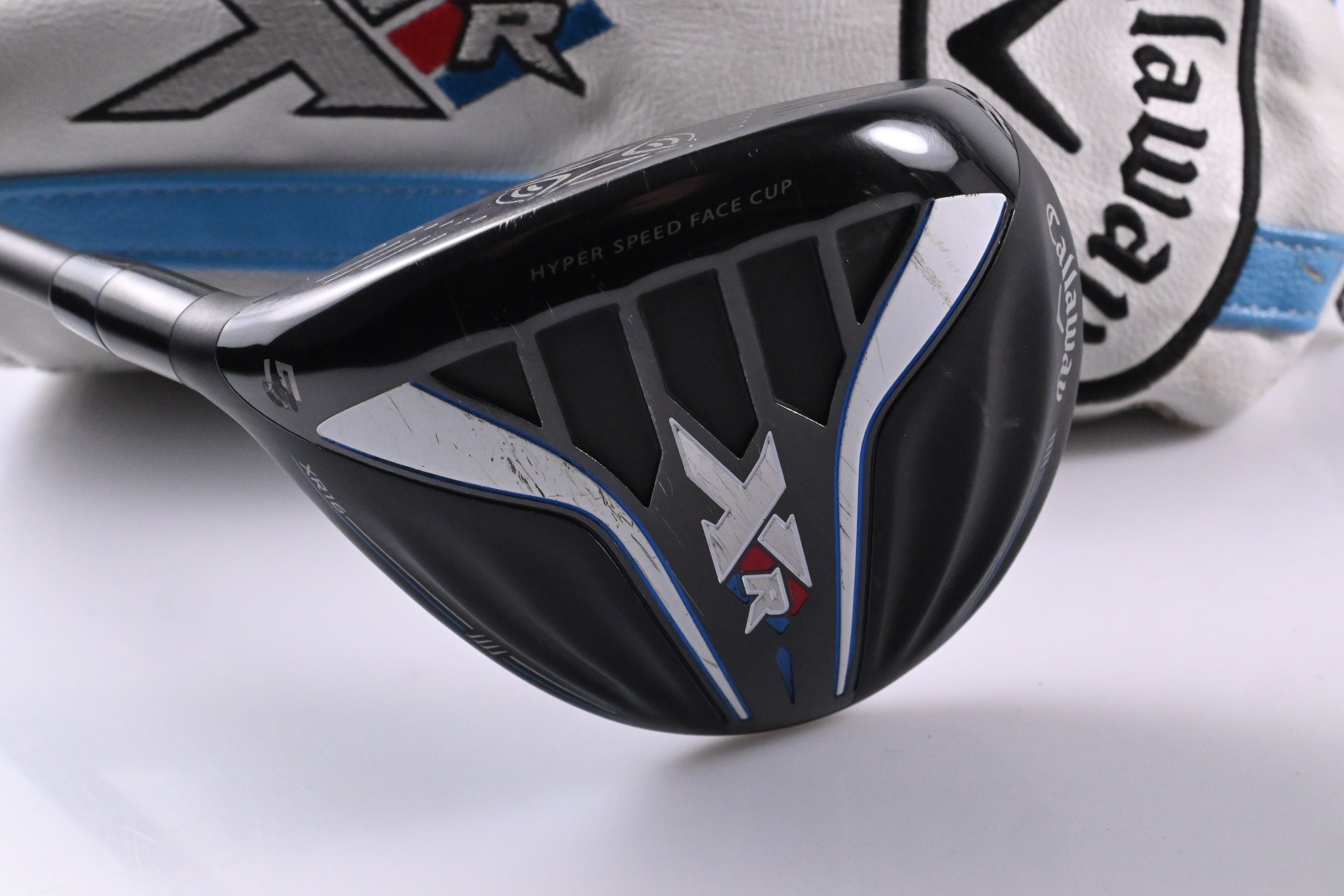 Left Hand Callaway XR16 #5 Wood / 18 Degree / Ladies Flex Bassara 52 Shaft