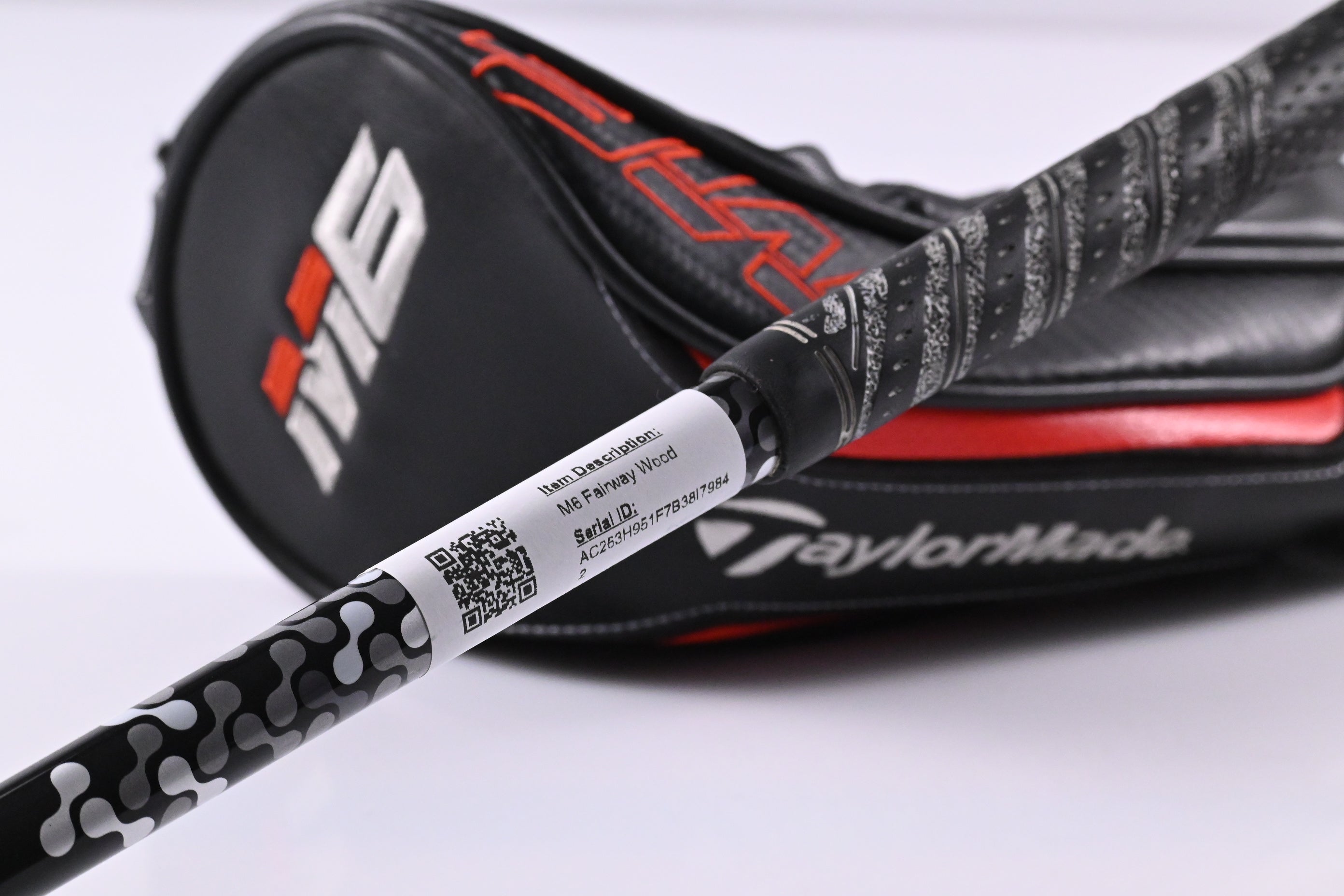 Taylormade M6 #3 Wood / 15 Degree / Stiff Flex Fujikura Atmos White 6 Shaft