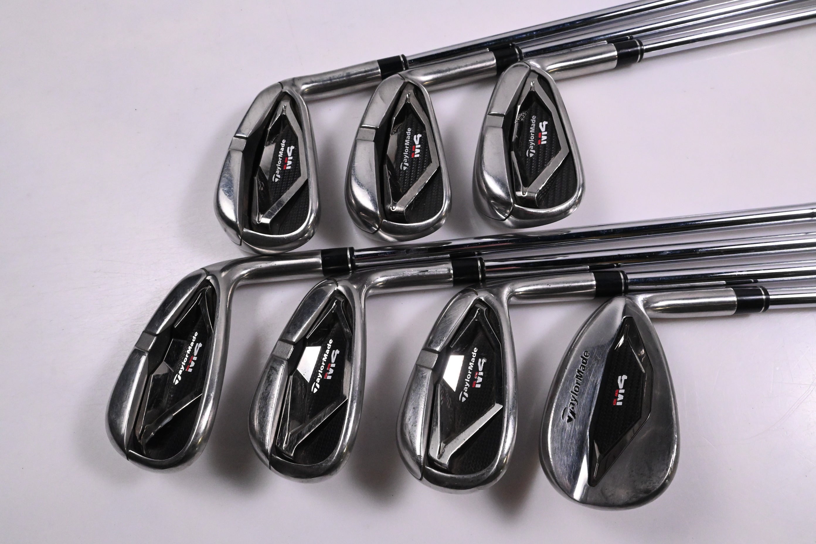 Taylormade M4 Irons / 5-PW+SW / Regular Flex KBS MAX 85 Shafts