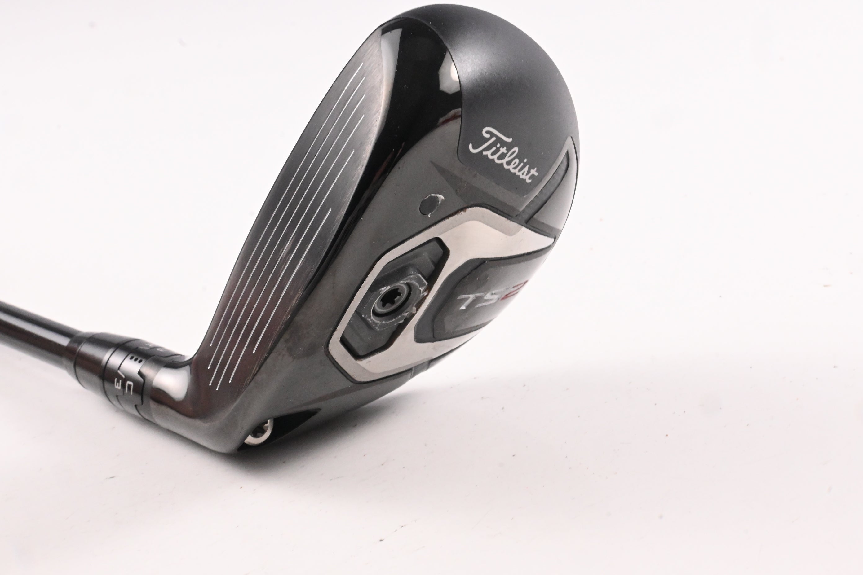 Left Hand Titleist TS2 #4 Hybrid / 21 Degree / Stiff Flex Tensei AV RAW Blue 65