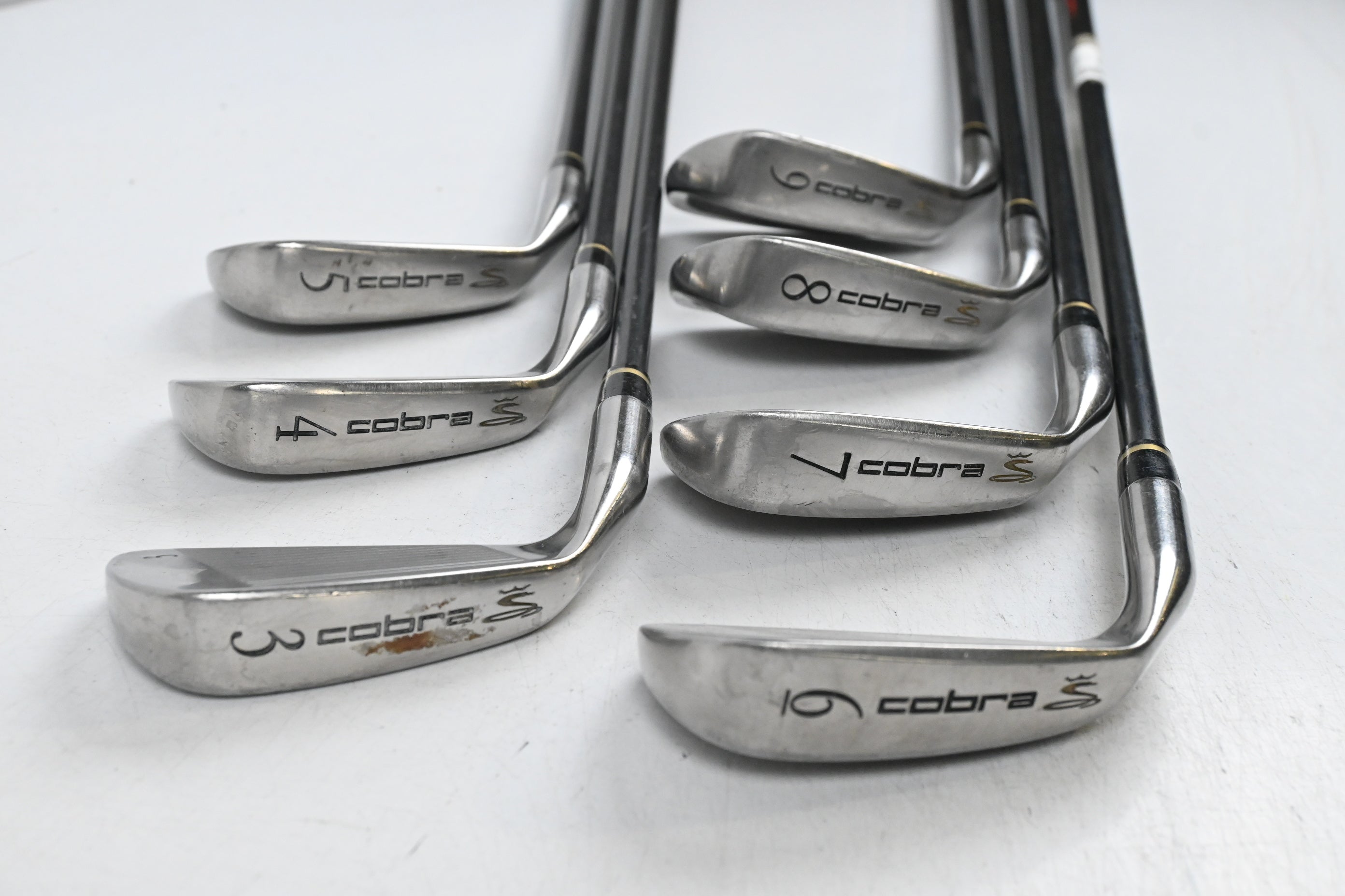 Cobra CXi Irons / 3-9i / Regular Flex Cobra Ultralight Shafts