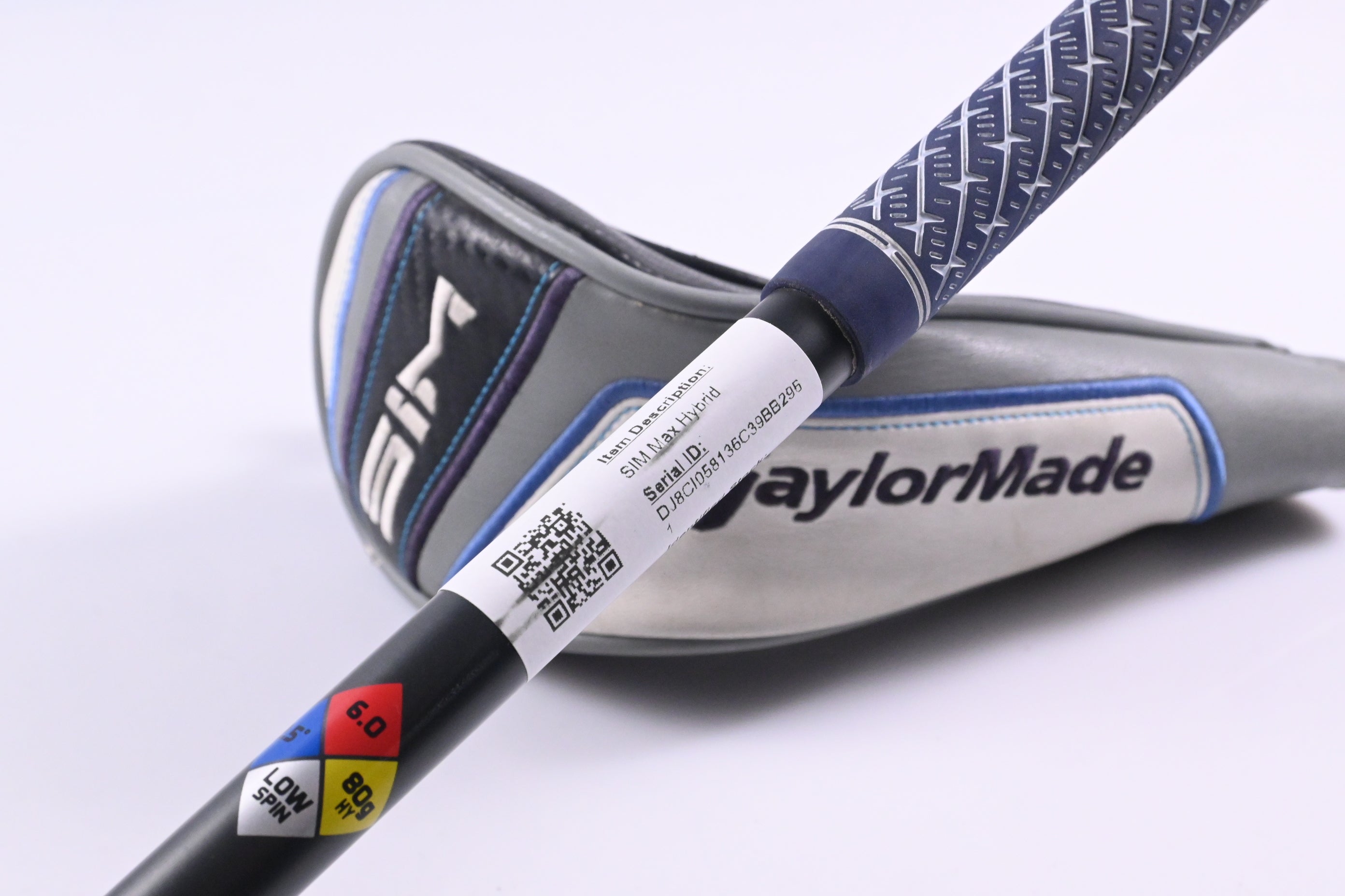 Taylormade SIM Max #3 Hybrid / 19 Degree / Stiff Flex HZRDUS Smoke Black 80