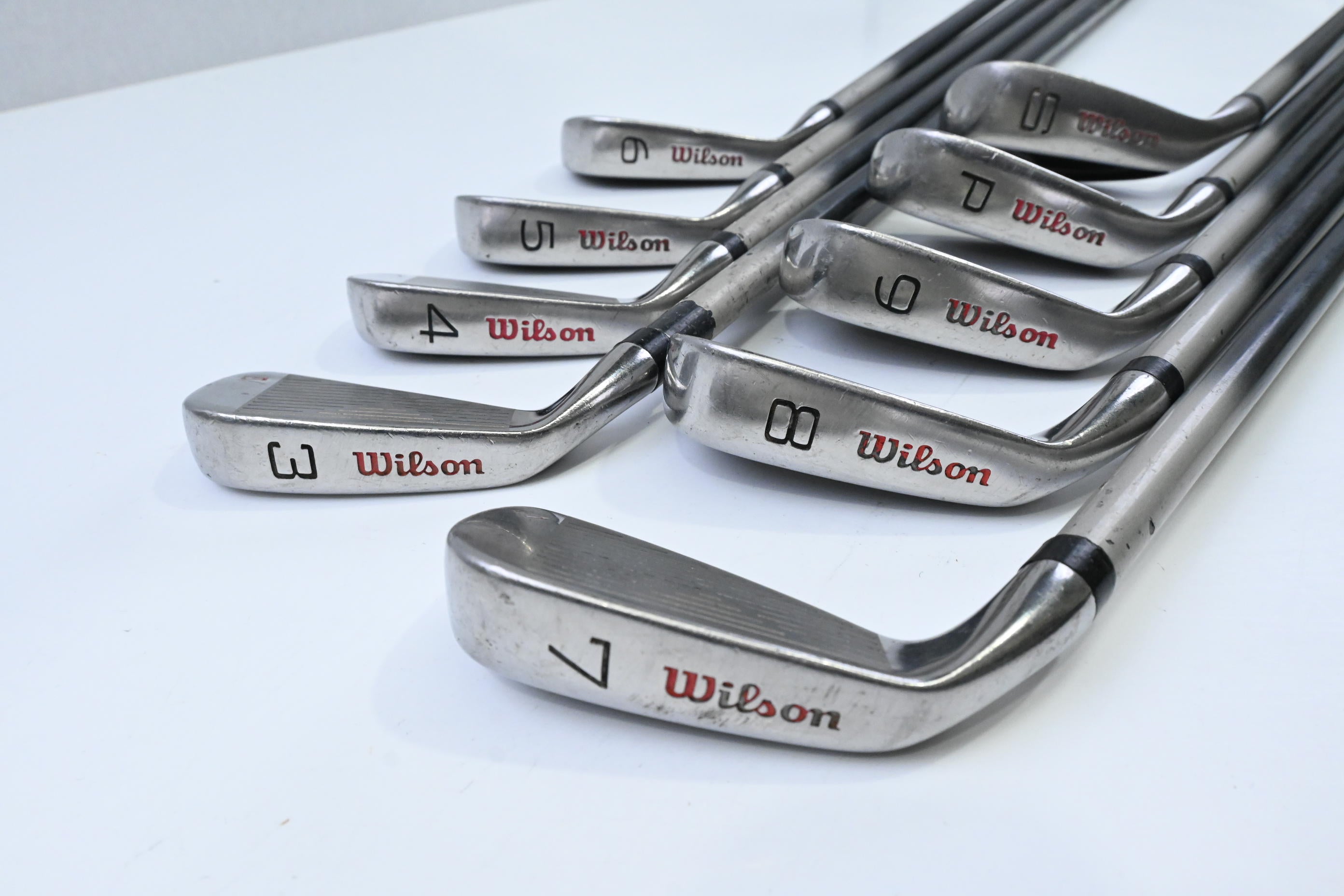 Wilson Fat Shaft Irons / 3-PW+SW / Regular Flex Wilson Fatshaft Irons