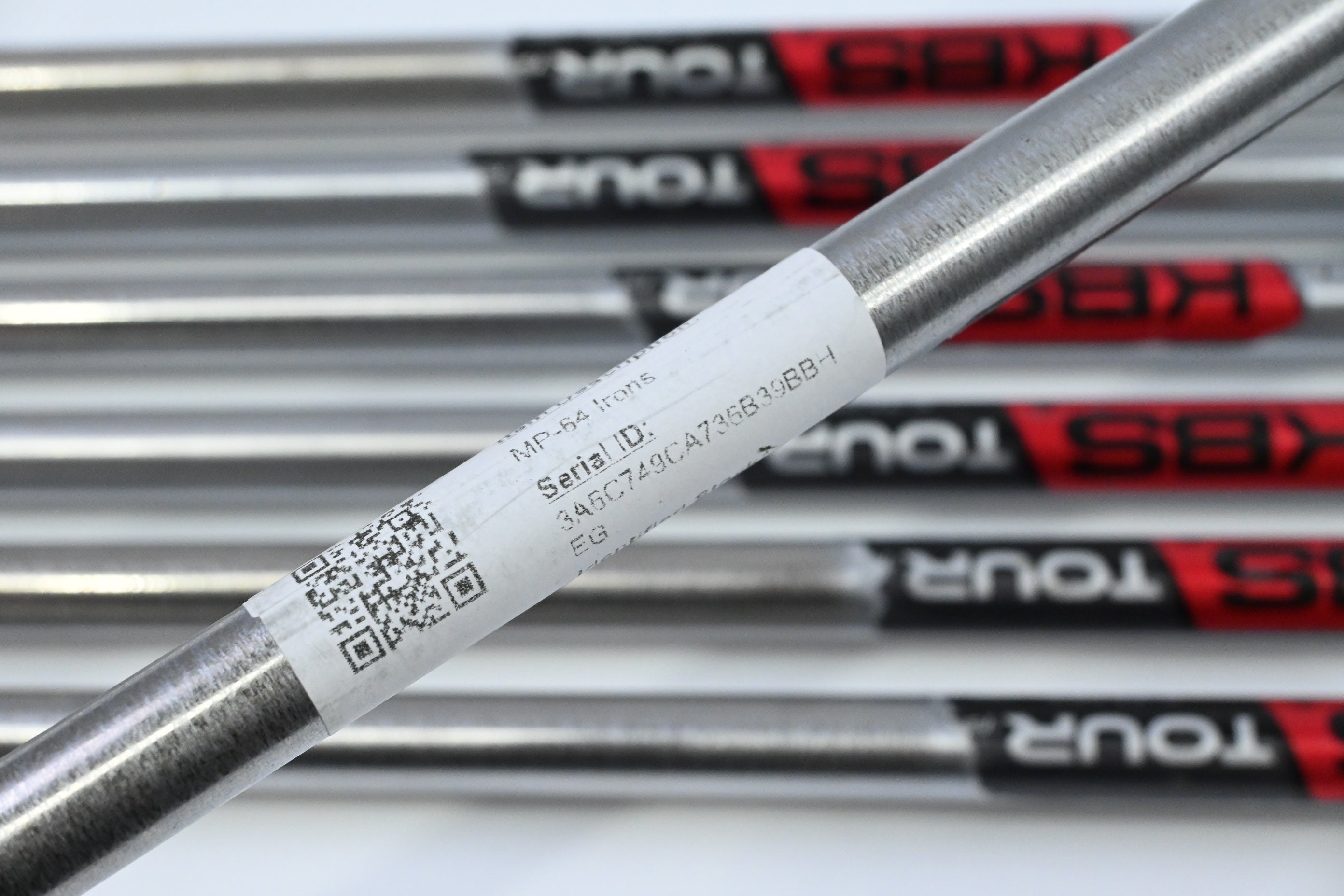Mizuno MP-64 Irons / 4-PW / X-Flex KBS Tour C-Taper 130 Shafts